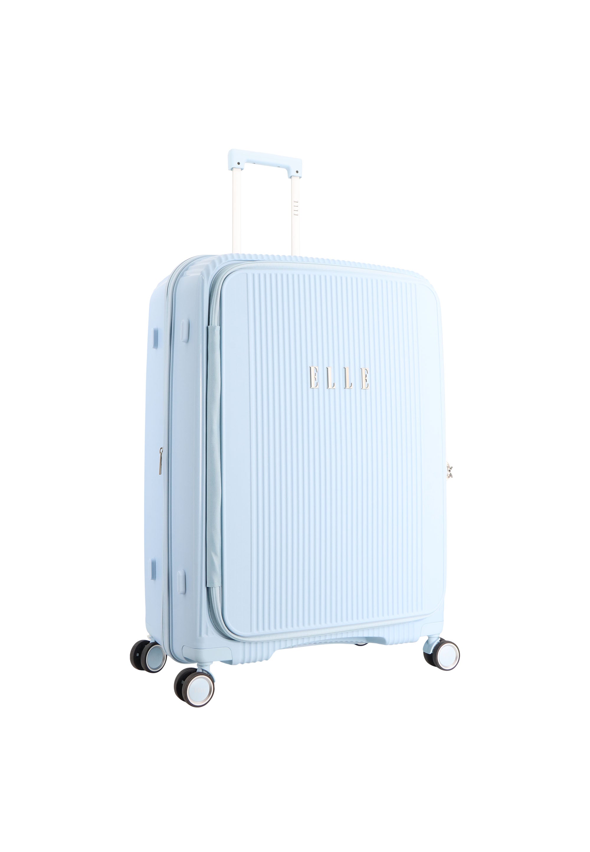 ELLE Da'Vine Hartschalenkoffer / Trolley / Reisekoffer Hellblau