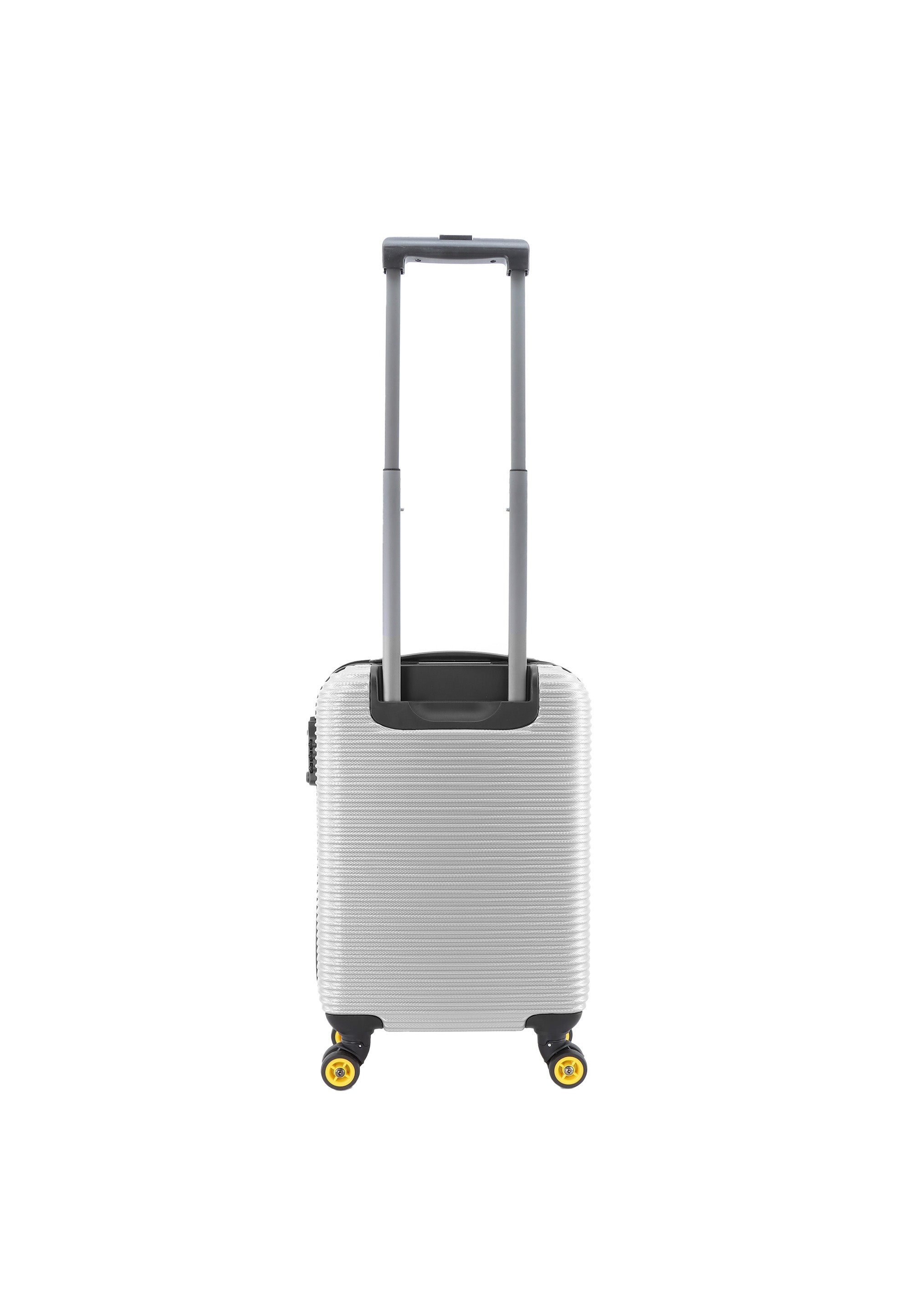 National Geographic - Abroad Handgepäck Hartschalenkoffer / Trolley / Reisekoffer - 54 cm - (Small) - Silber
