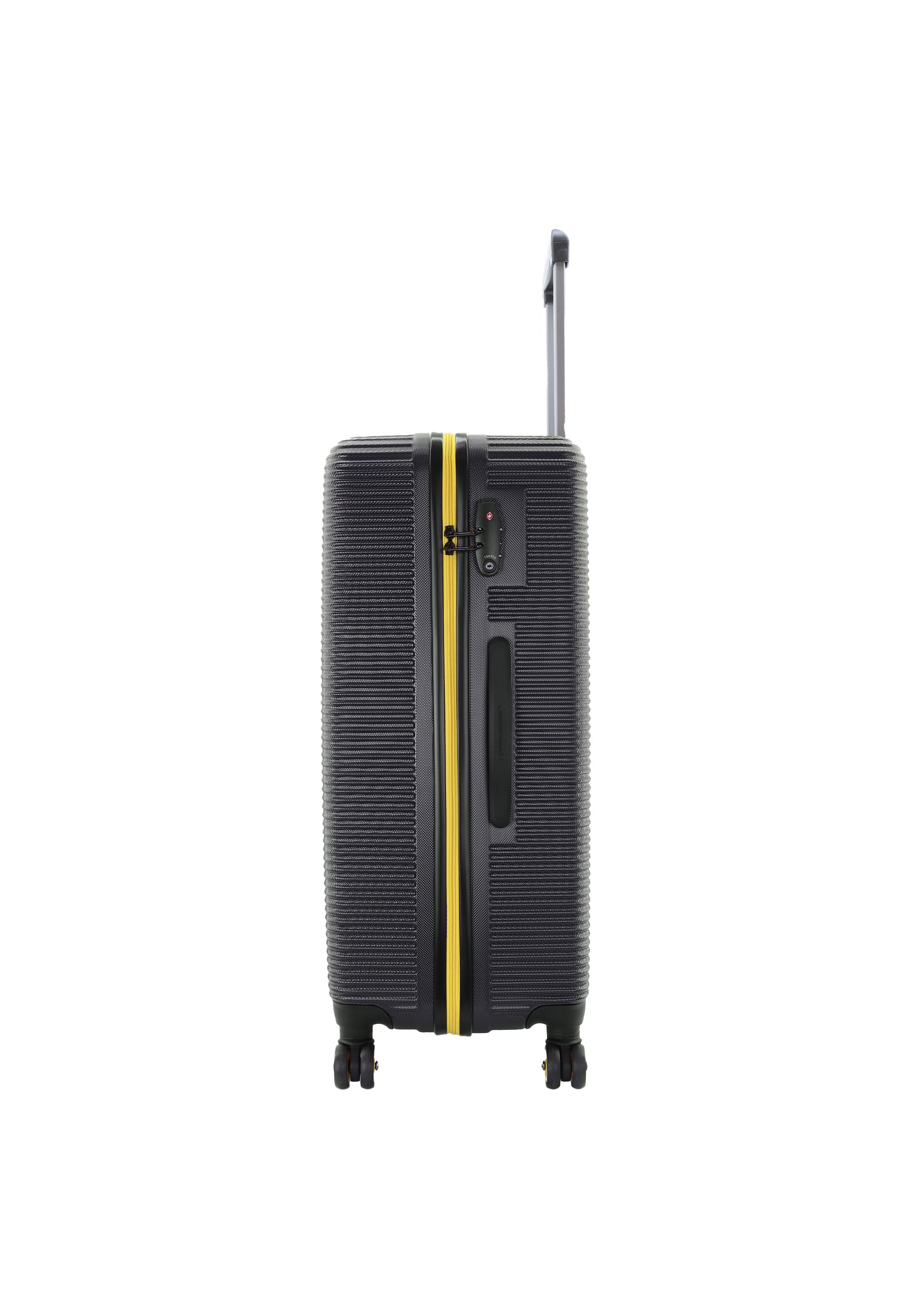National Geographic - Abroad Hartschalenkoffer / Trolley / Reisekoffer - 76 cm - (Large) - Schwarz