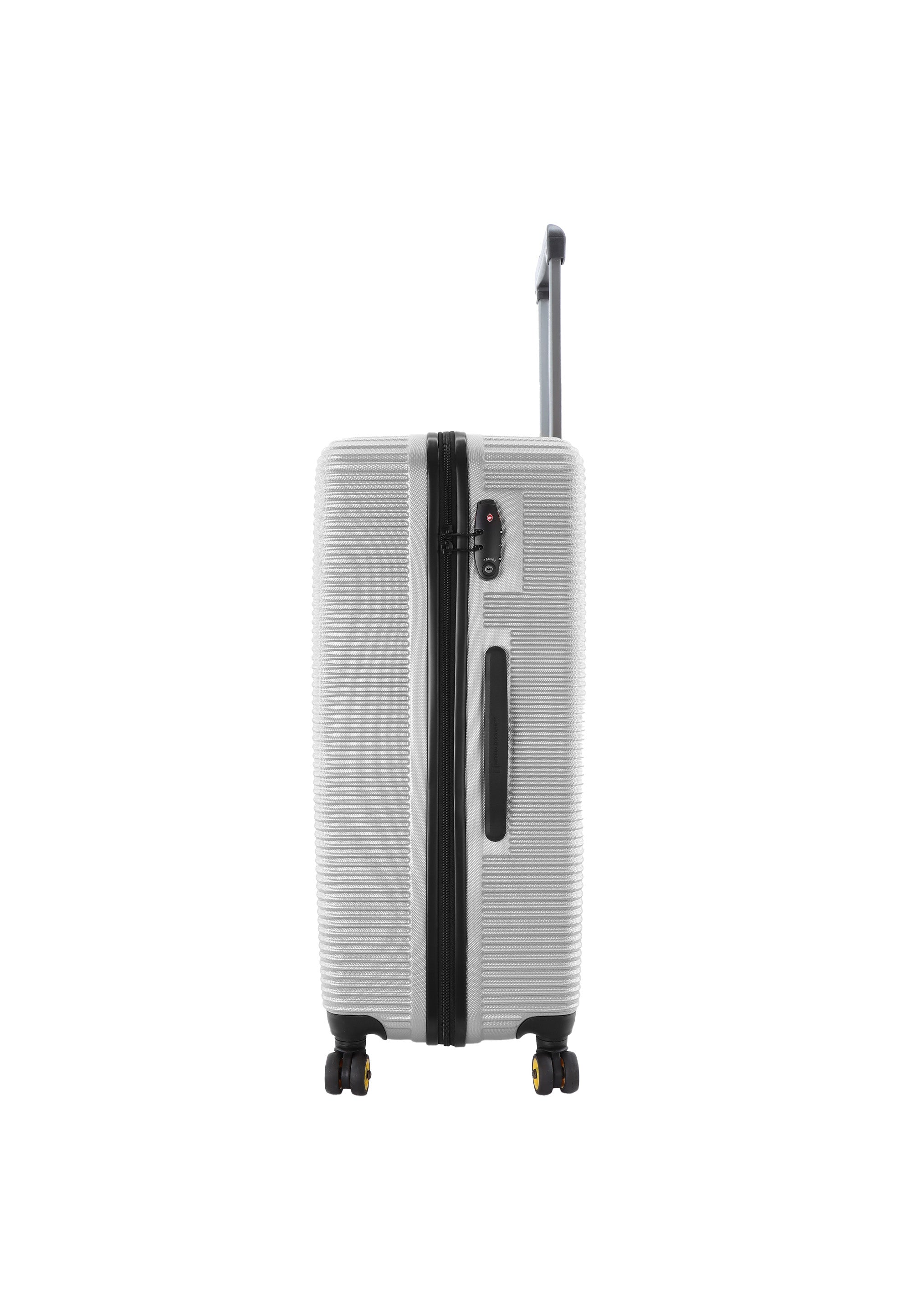 National Geographic - Abroad Hartschalenkoffer / Trolley / Reisekoffer - 76 cm - (Large) - Silber