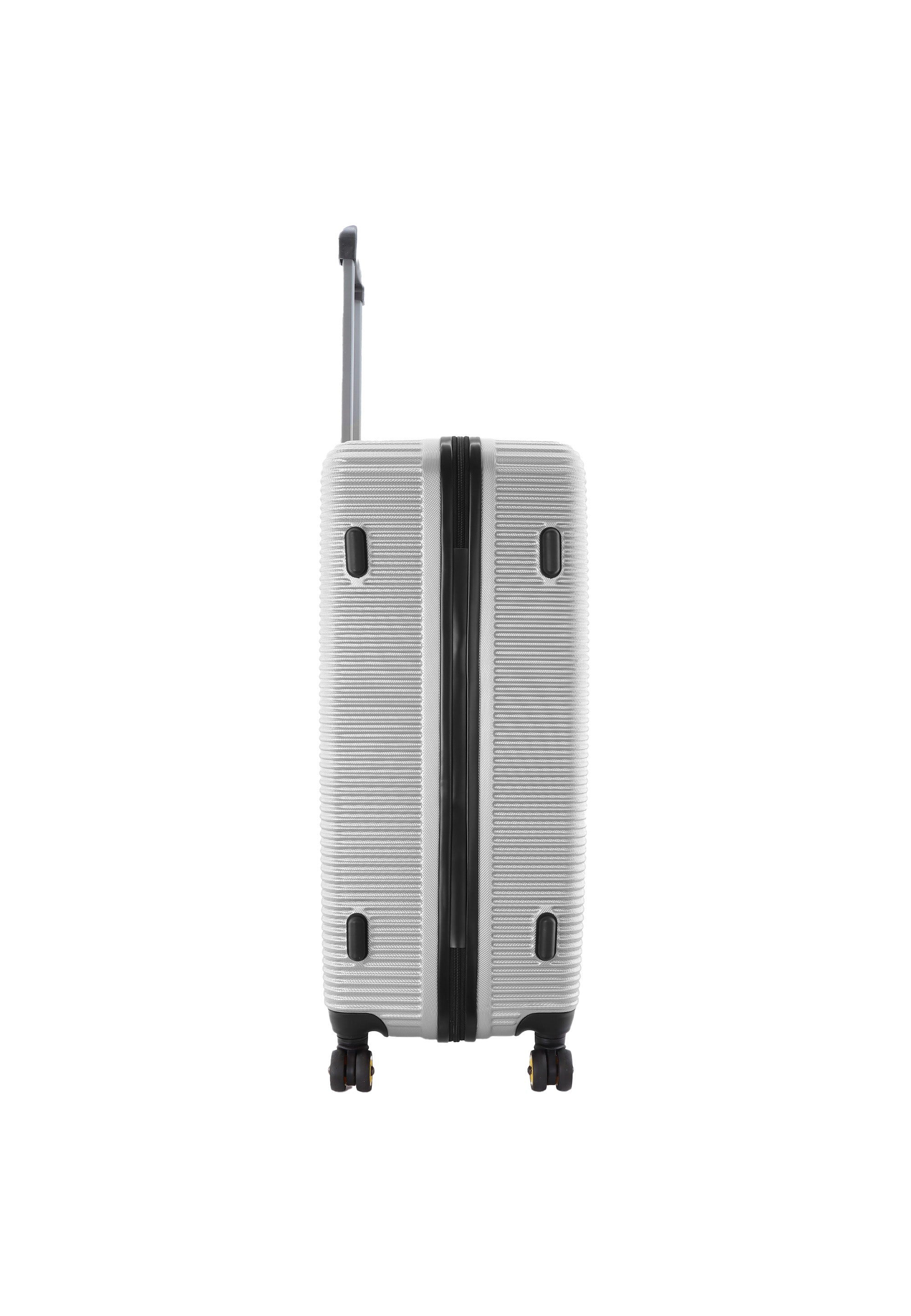 National Geographic - Abroad Hartschalenkoffer / Trolley / Reisekoffer - 76 cm - (Large) - Silber
