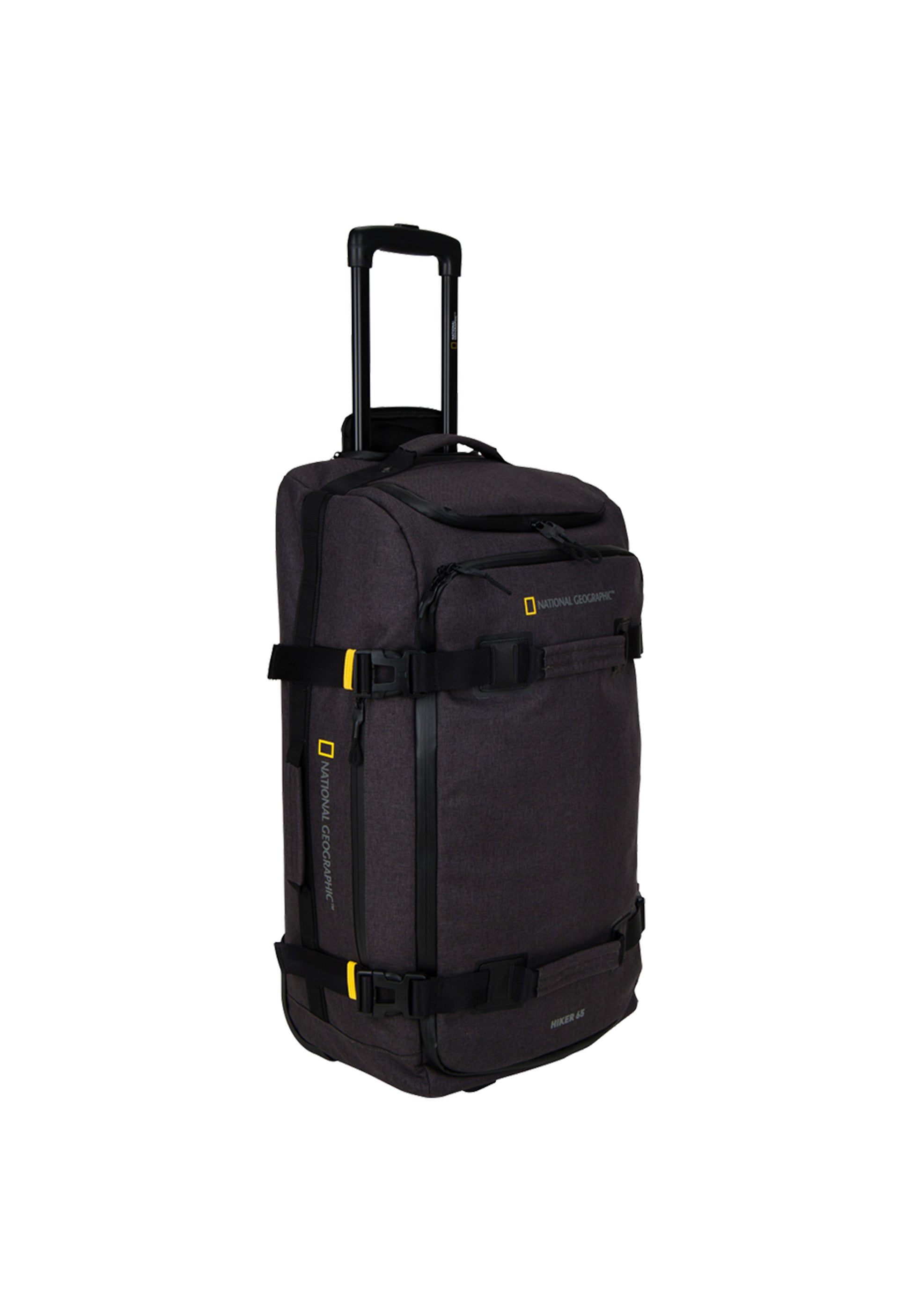 National Geographic - Expedition Weichschalenkoffer / Trolley / Reisekoffer - 77 cm - (Large) - Schwarz