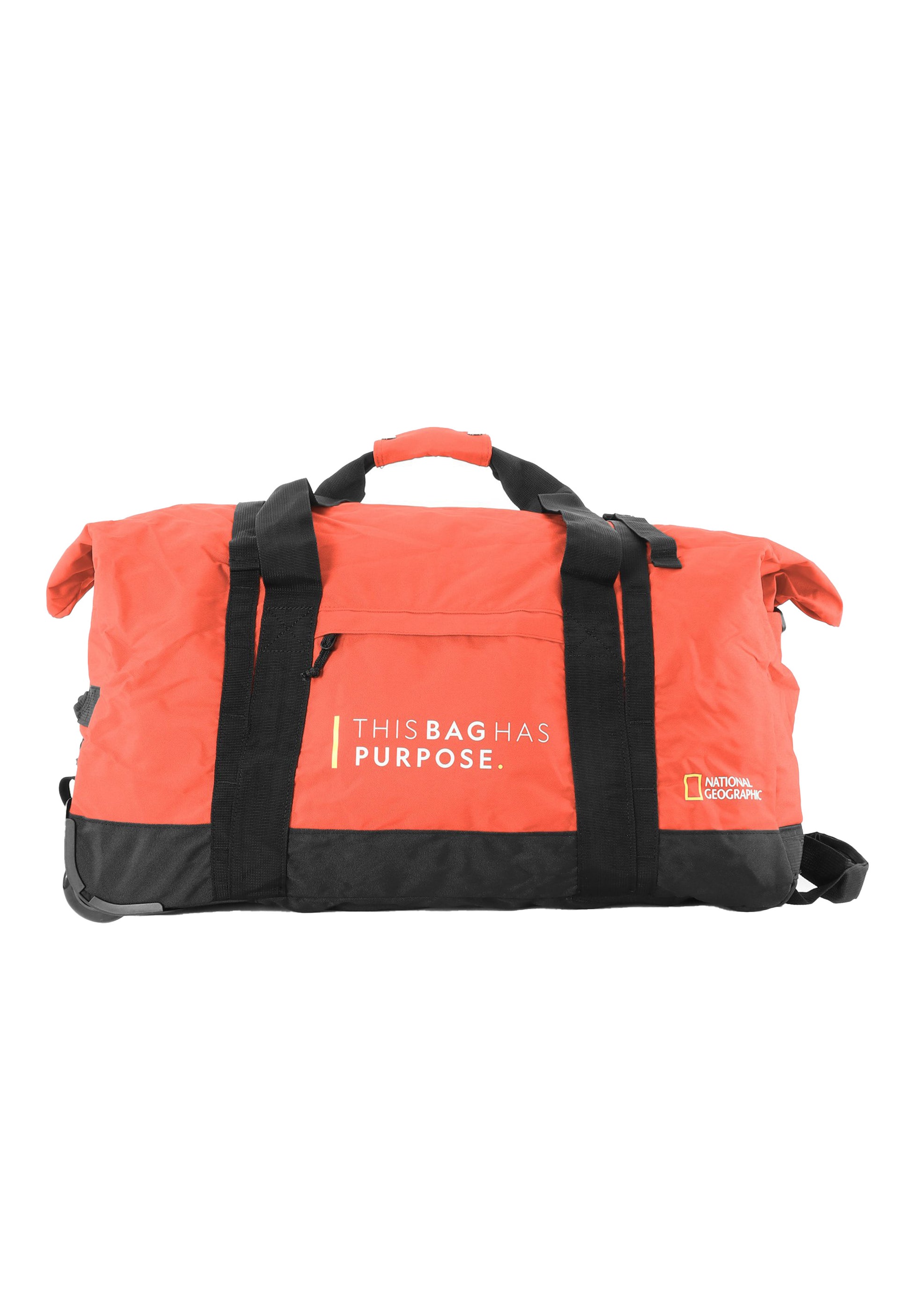 National Geographic - Pathway Rollentasche / Trollytasche / Reisetasche mit Rollen - 68L - Orange