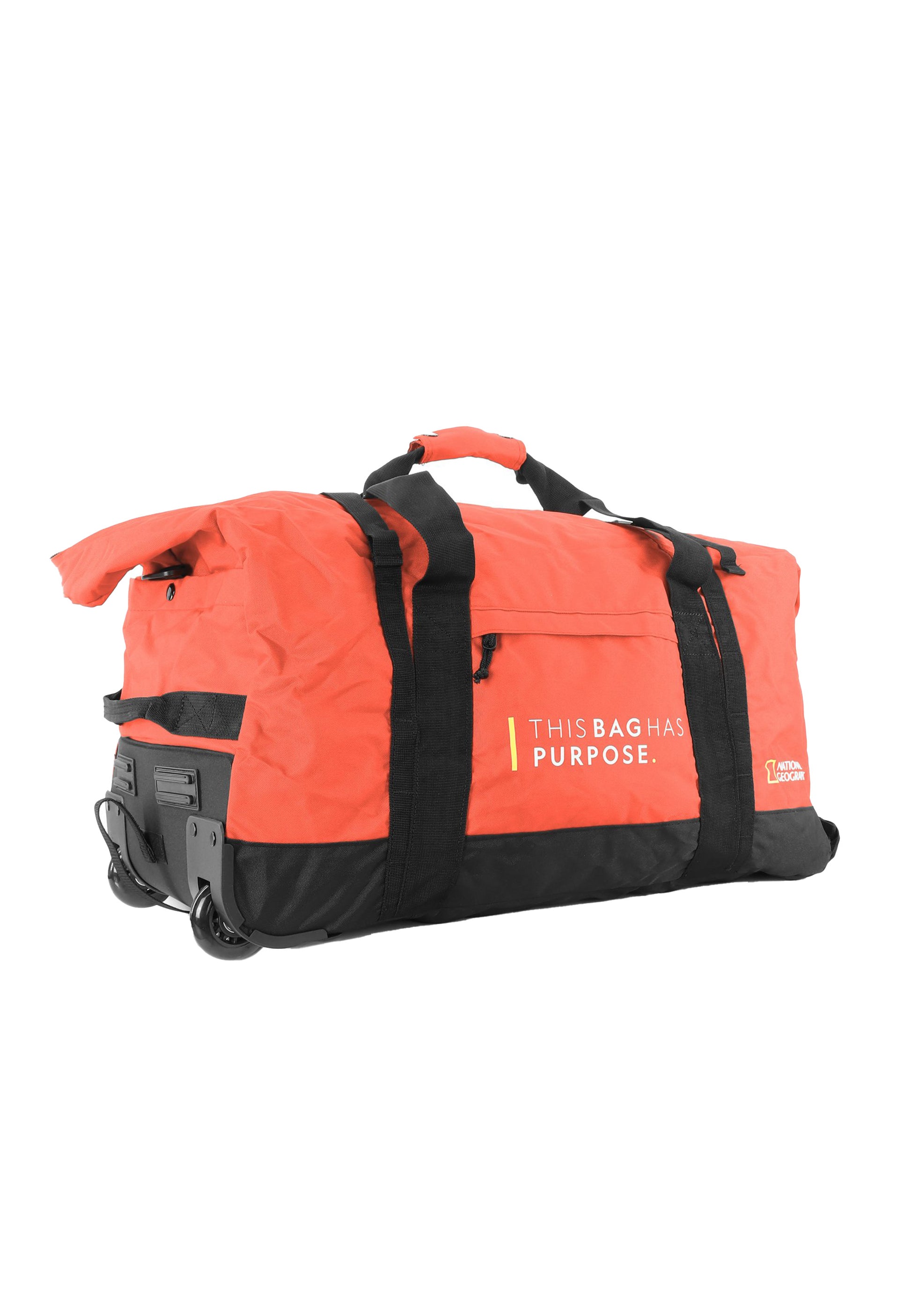 National Geographic - Pathway Rollentasche / Trollytasche / Reisetasche mit Rollen - 68L - Orange