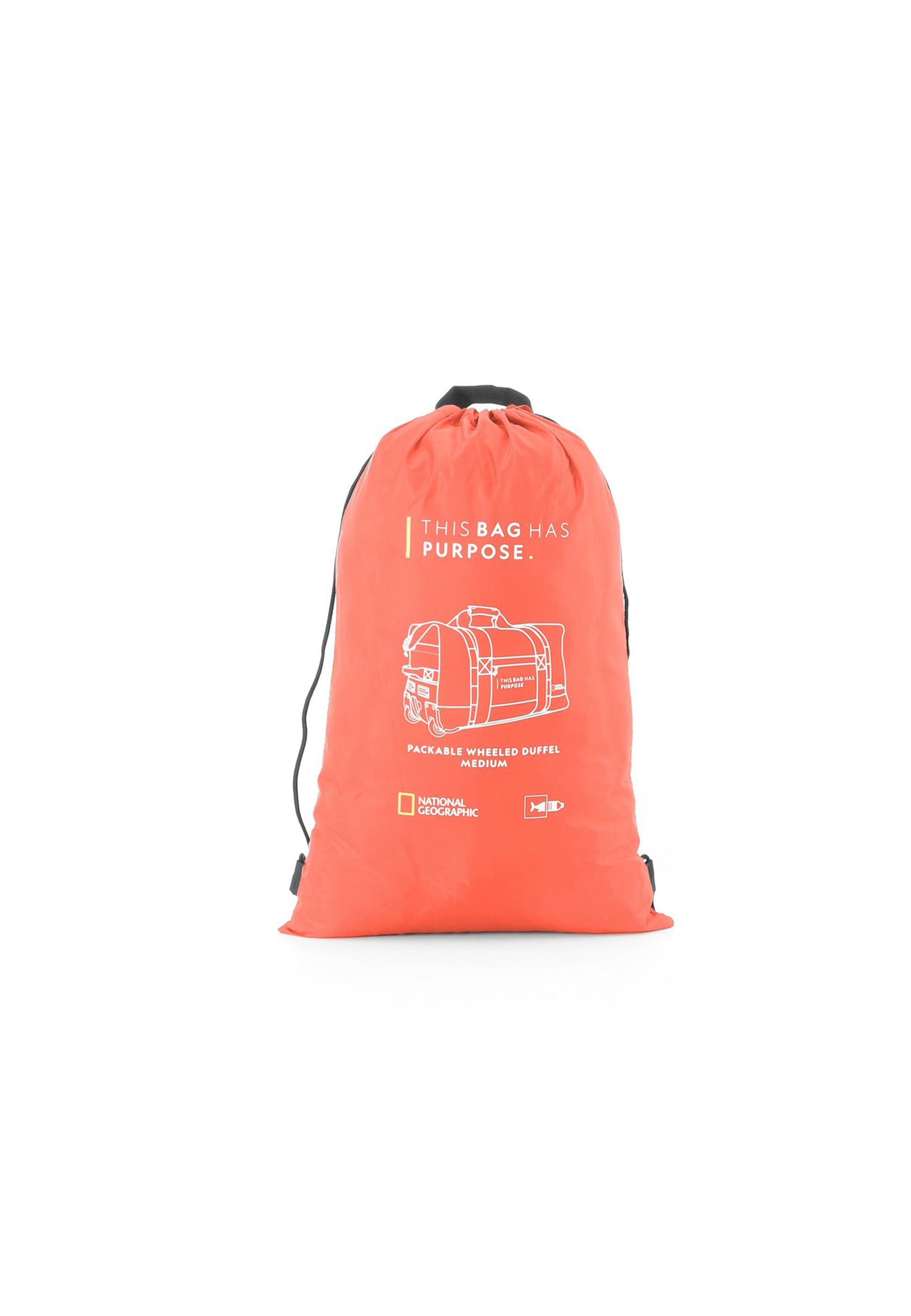 National Geographic - Pathway Rollentasche / Trollytasche / Reisetasche mit Rollen - 68L - Orange