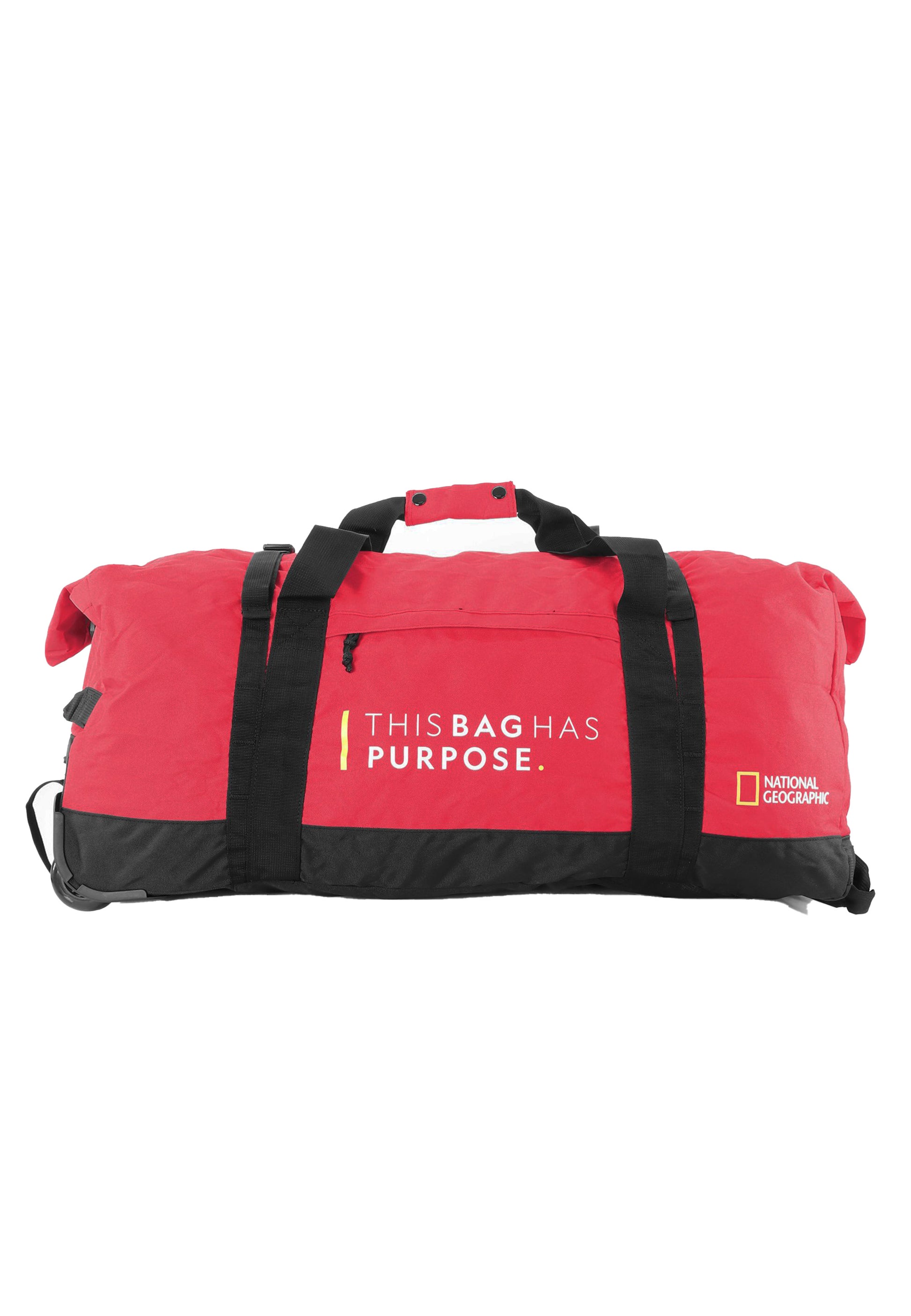 National Geographic - Pathway Rollentasche / Trollytasche / Reisetasche mit Rollen - 92L - Rot