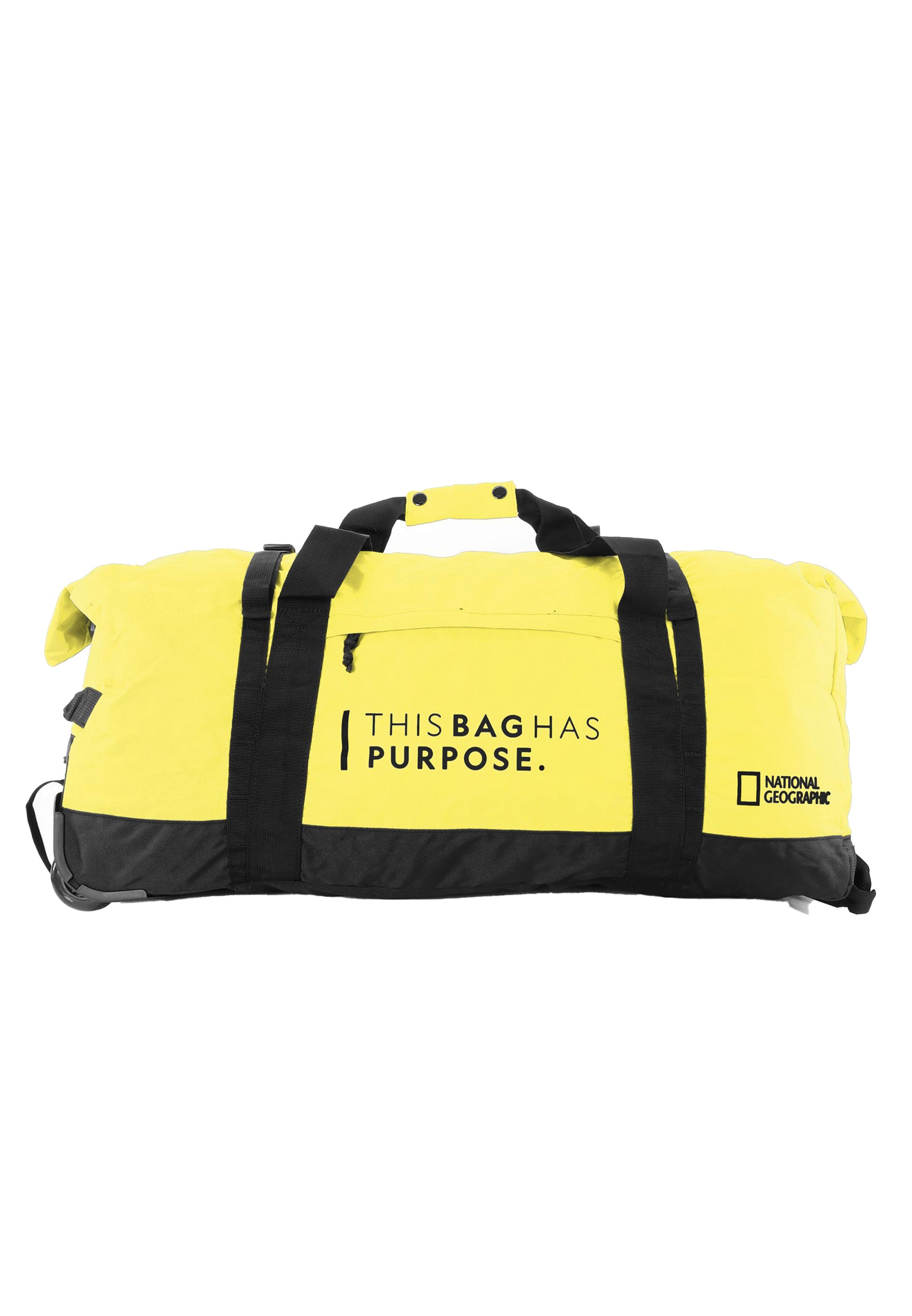 National Geographic - Pathway Rollentasche / Trollytasche / Reisetasche mit Rollen - 92L - Gelb