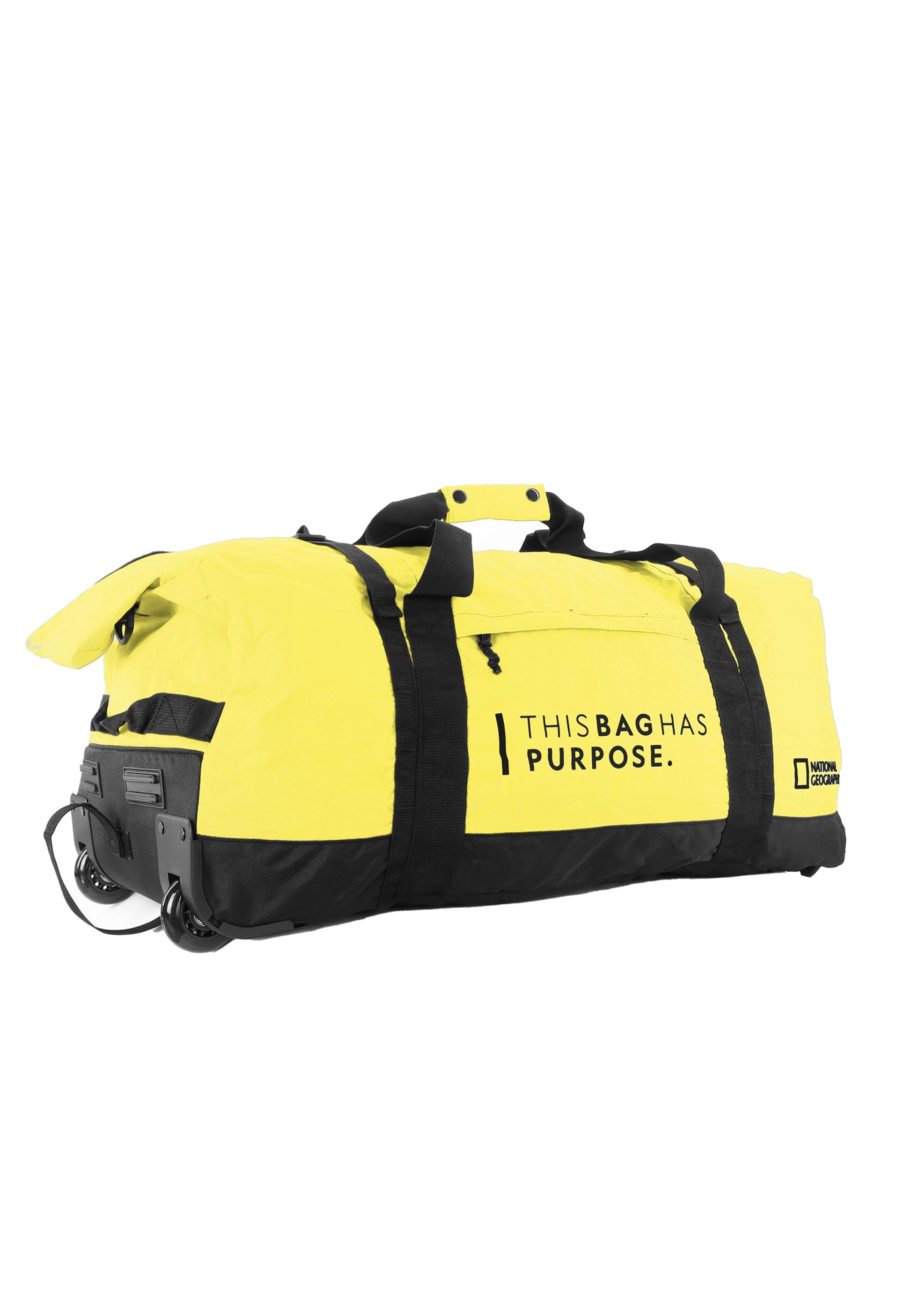 National Geographic - Pathway Rollentasche / Trollytasche / Reisetasche mit Rollen - 92L - Gelb