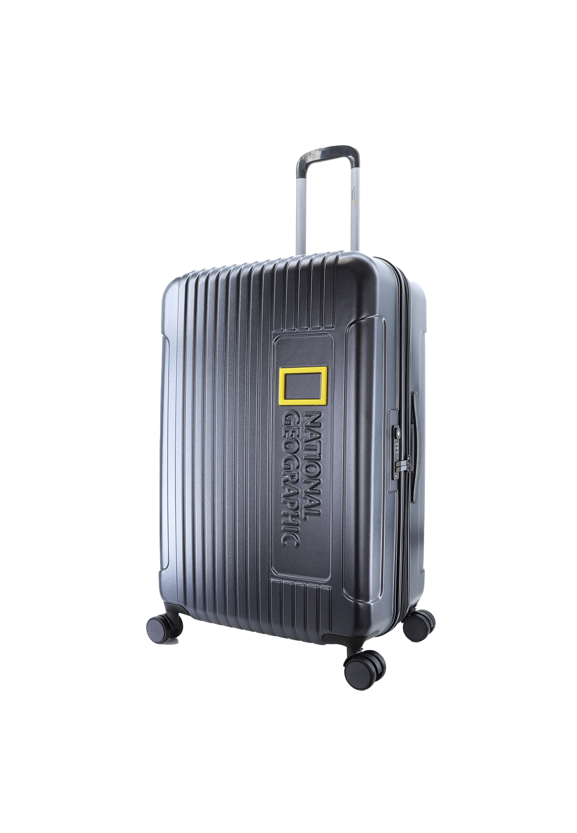 National Geographic - Canyon Hartschalenkoffer / Trolley / Reisekoffer - 77 cm - (Large) - Schwarz