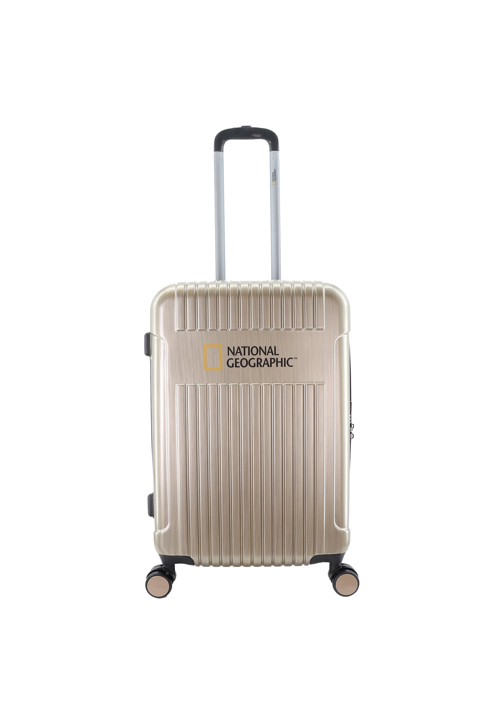 National Geographic - Transit Hartschalenkoffer / Trolley / Reisekoffer - 67cm - (Medium) Champagner Gold