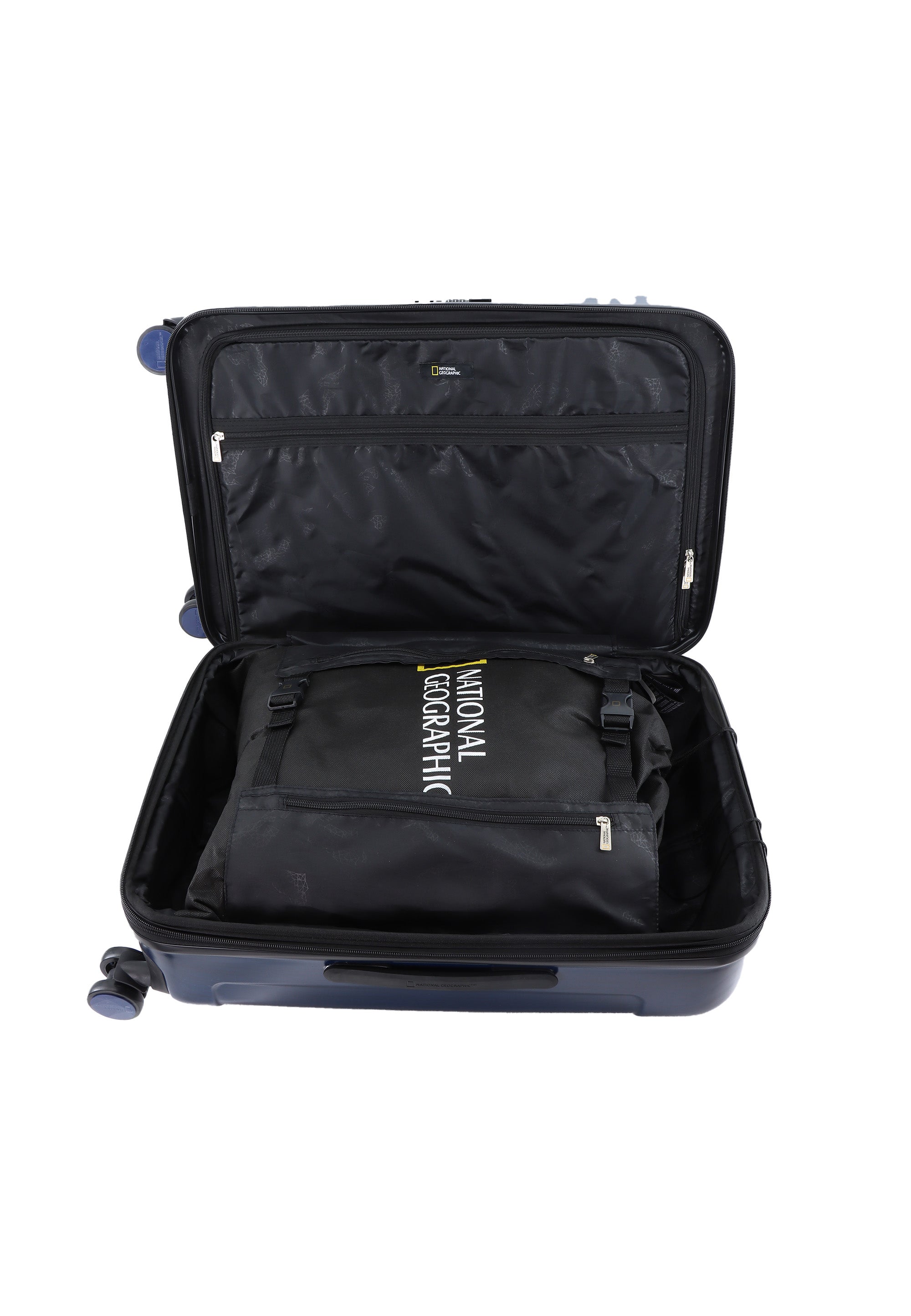 National Geographic - Transit Hartschalenkoffer / Trolley / Reisekoffer - 67cm - (Medium) - Marine