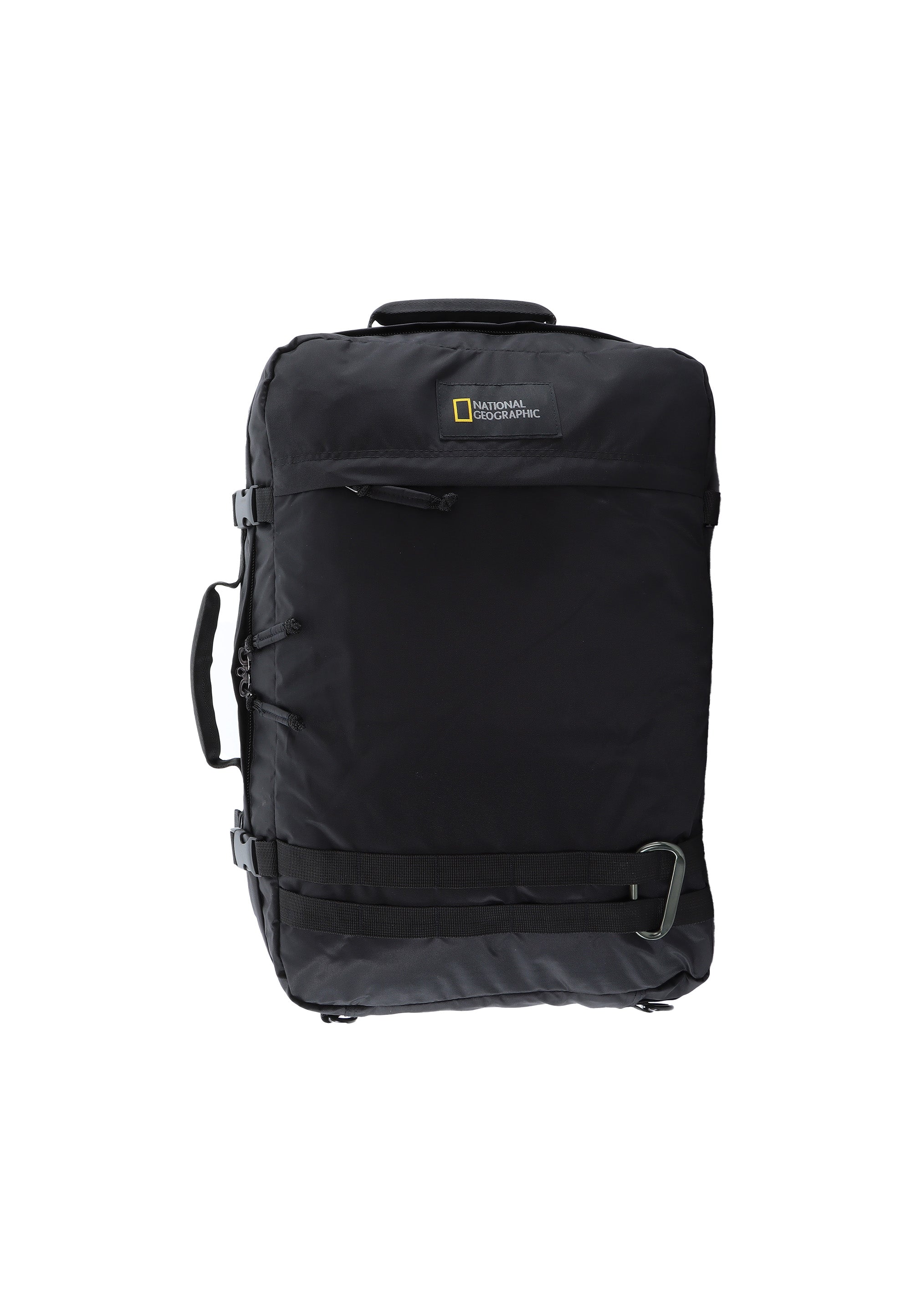 National Geographic - Hybrid Rucksack / Schultertasche / Umhängetasche / Aktentasche - 32L - Schwarz