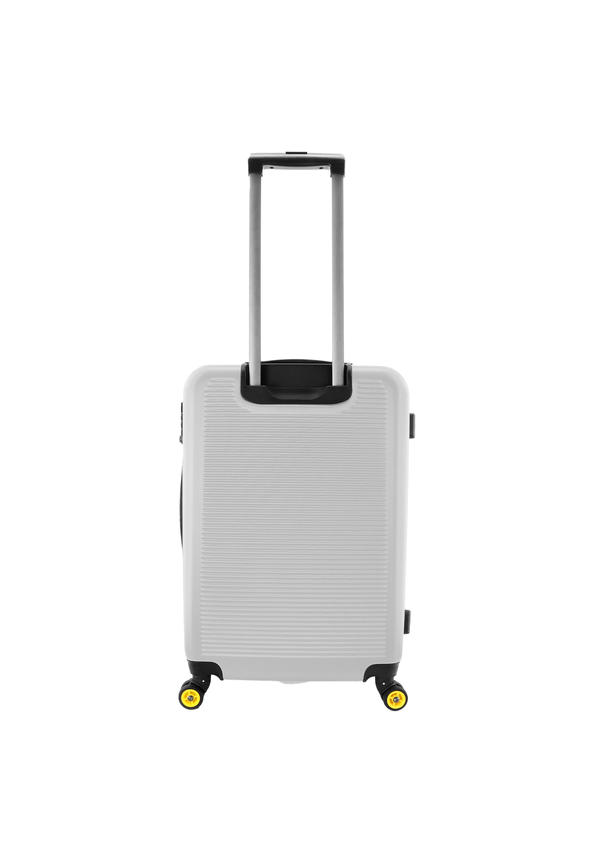 National Geographic - Aerodrome Hartschalenkoffer / Trolley / Reisekoffer - 67 cm - (Medium) - Silber