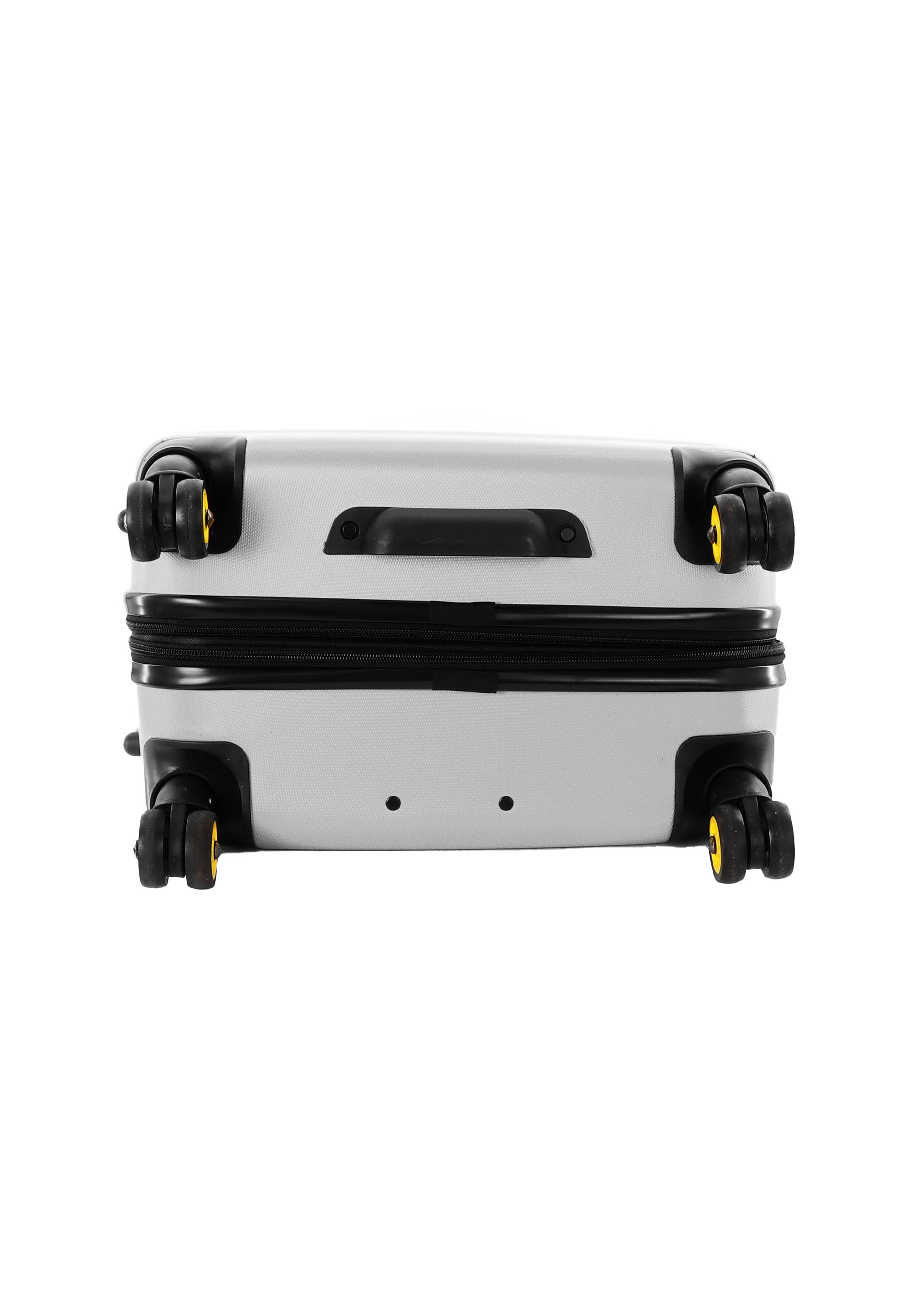National Geographic - Aerodrome Hartschalenkoffer / Trolley / Reisekoffer - 67 cm - (Medium) - Silber