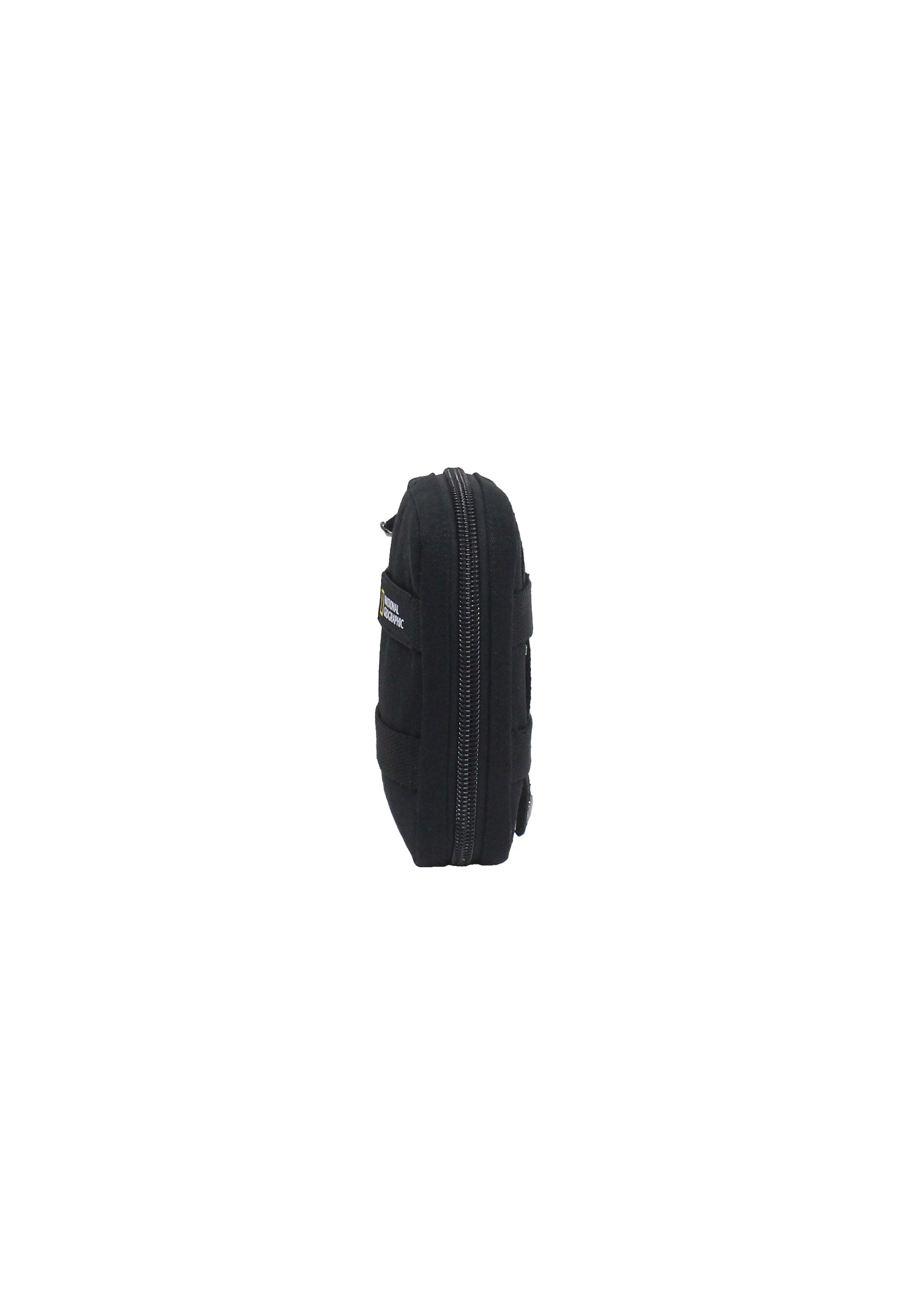 National Geographic - Milestone Vertikale Tasche mit Netzfach - 18cm Schwarz