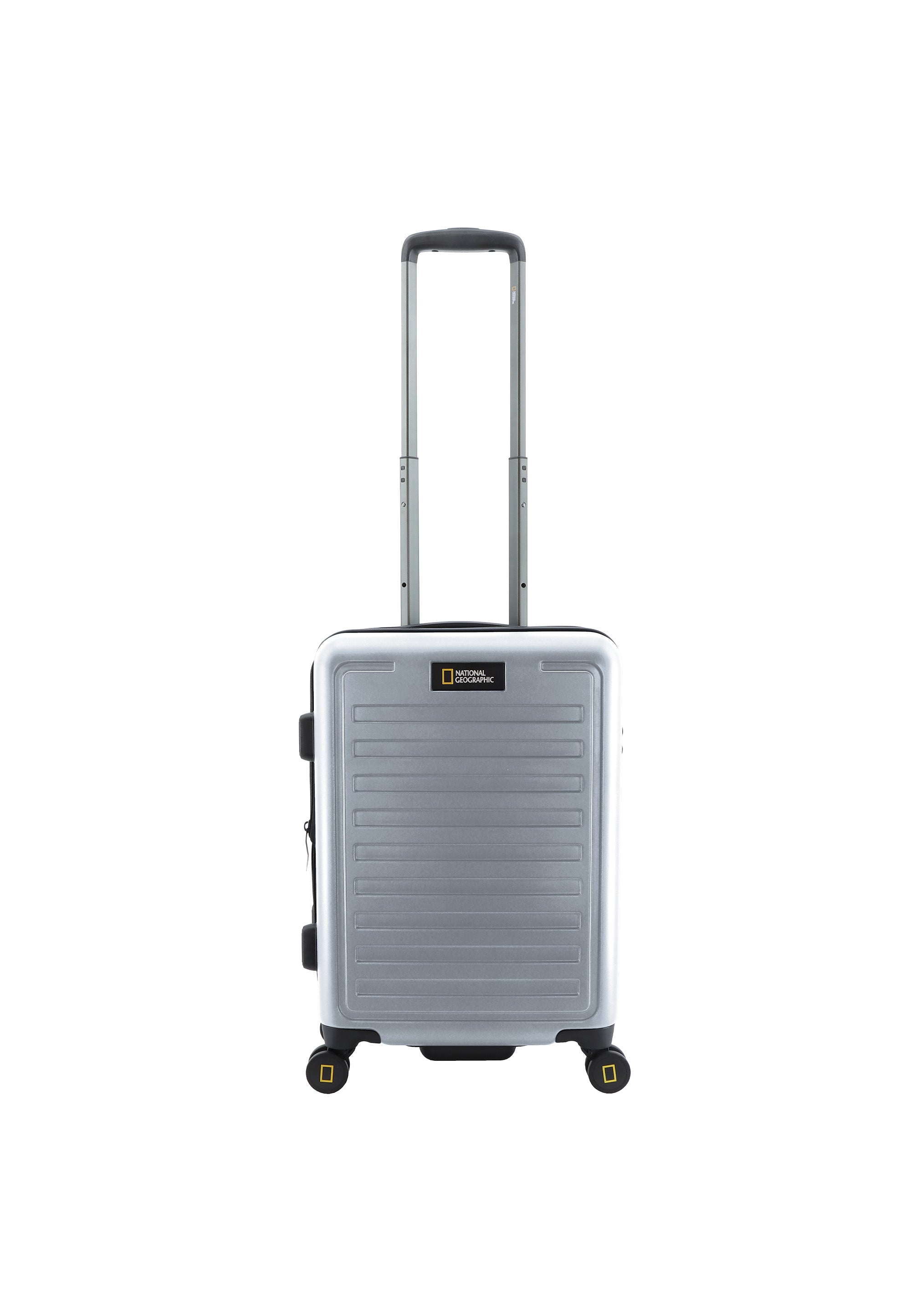 National Geographic Cruise Handgepäck Hartschalenkoffer / Trolley / Reisekoffer - 55 cm - (Small) Silber