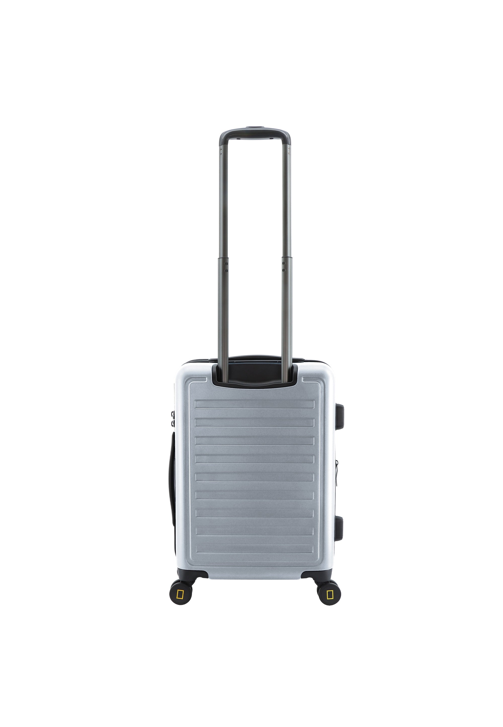 National Geographic Cruise Handgepäck Hartschalenkoffer / Trolley / Reisekoffer - 55 cm - (Small) Silber