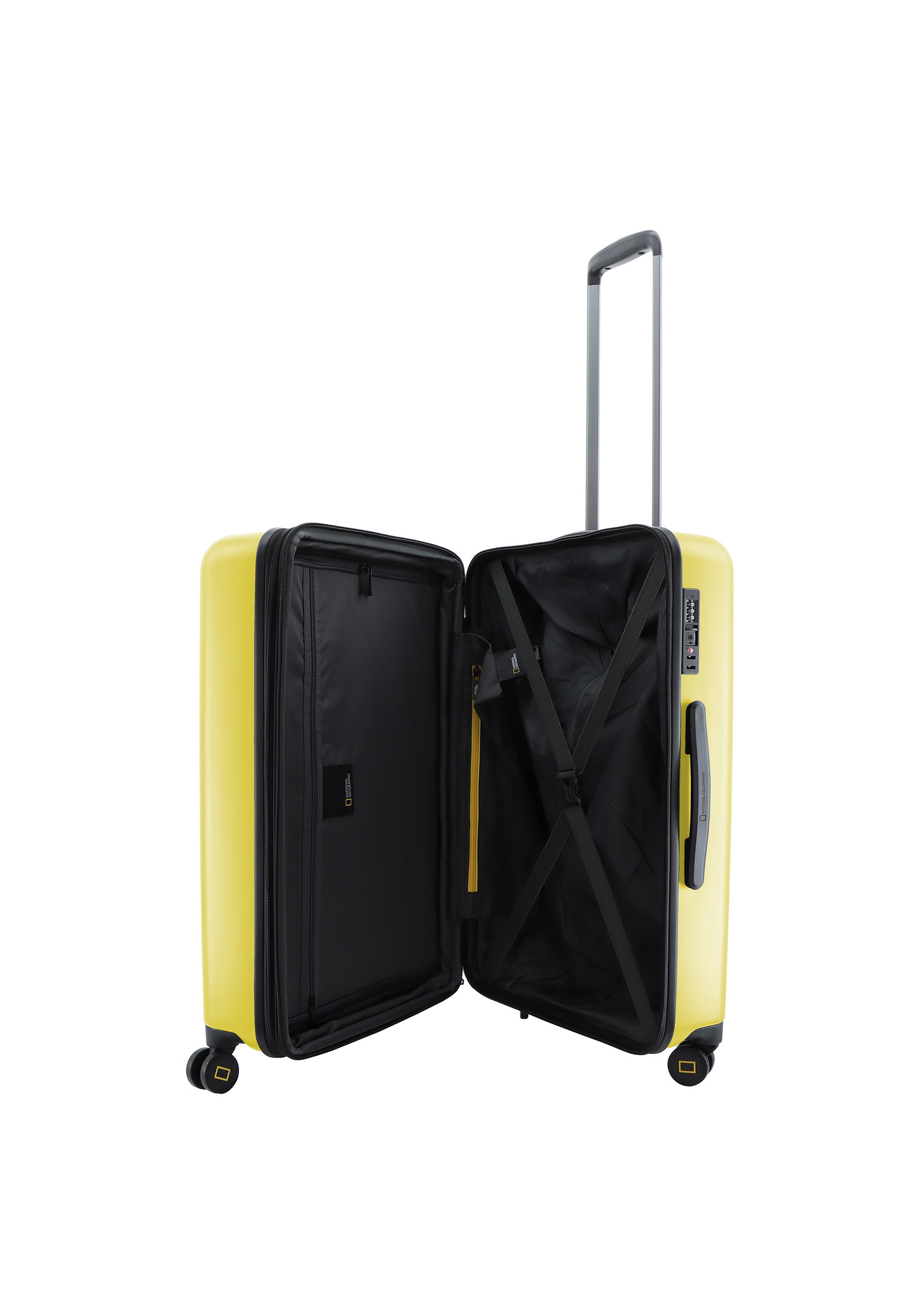 National Geographic Cruise Hartschalenkoffer / Trolley / Reisekoffer - 67 cm - (Medium) Gelb