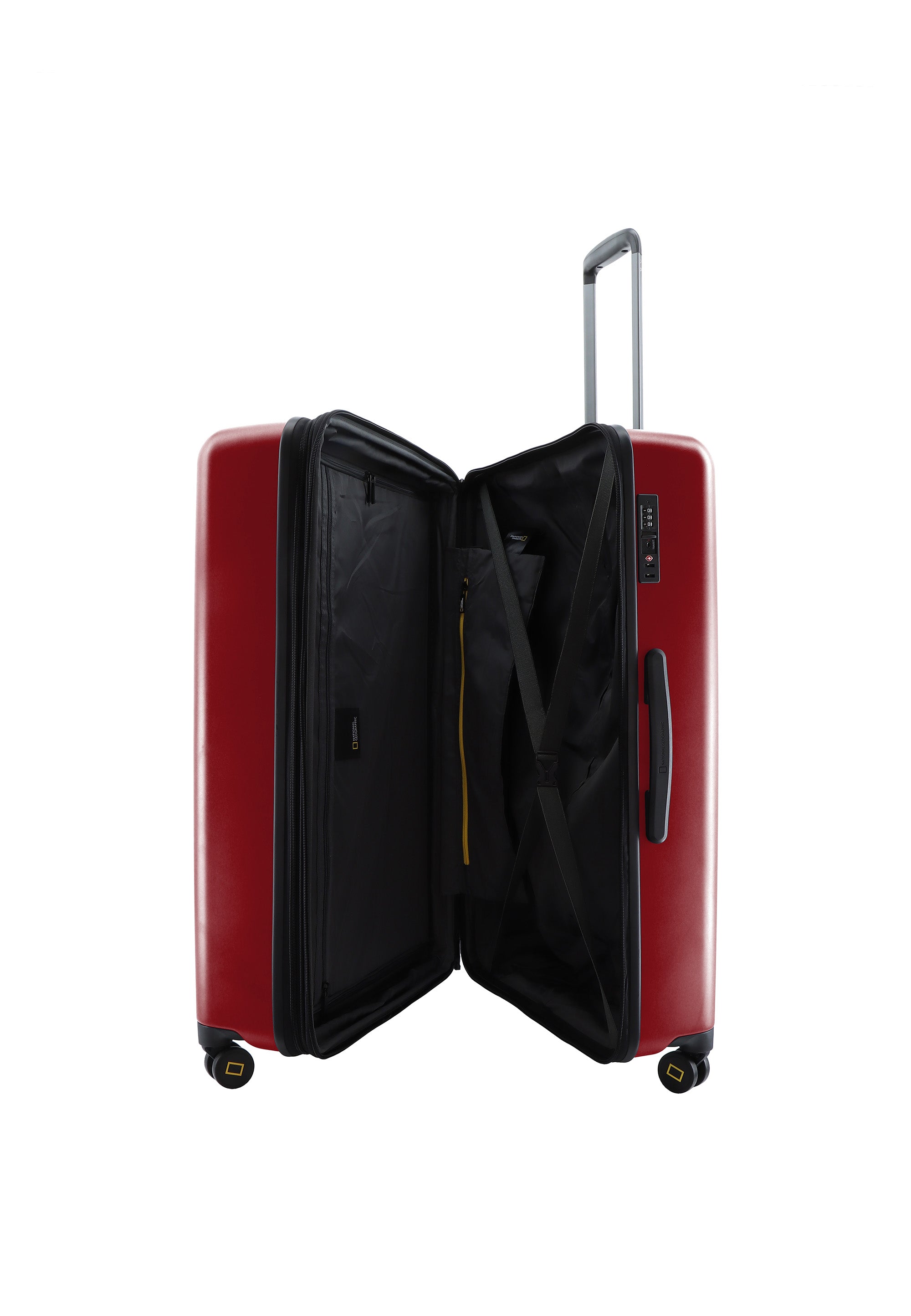 National Geographic Cruise Hartschalenkoffer / Trolley / Reisekoffer - 78 cm - (Large) Rot