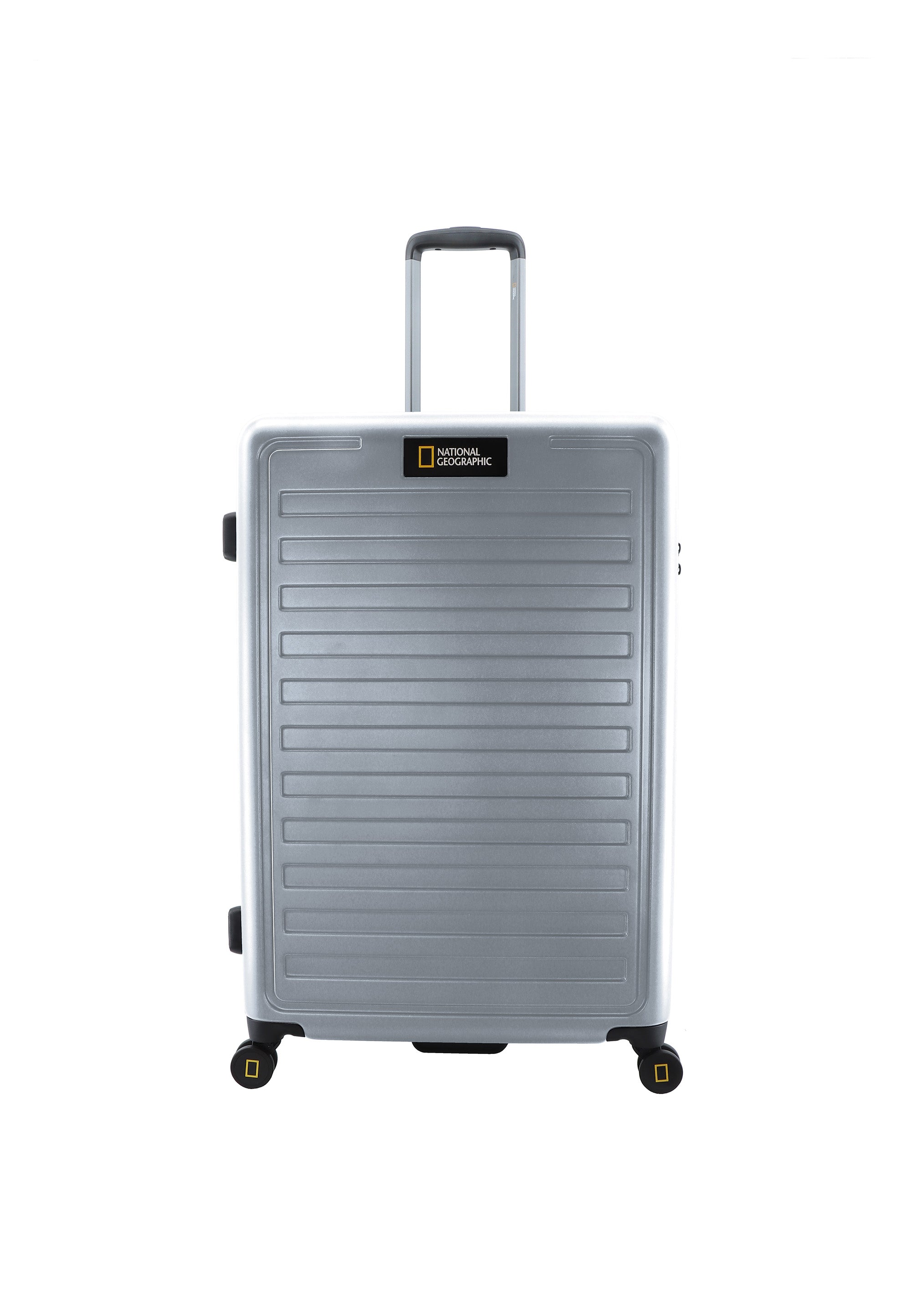 National Geographic Cruise Hartschalenkoffer / Trolley / Reisekoffer - 78 cm - (Large) Silber