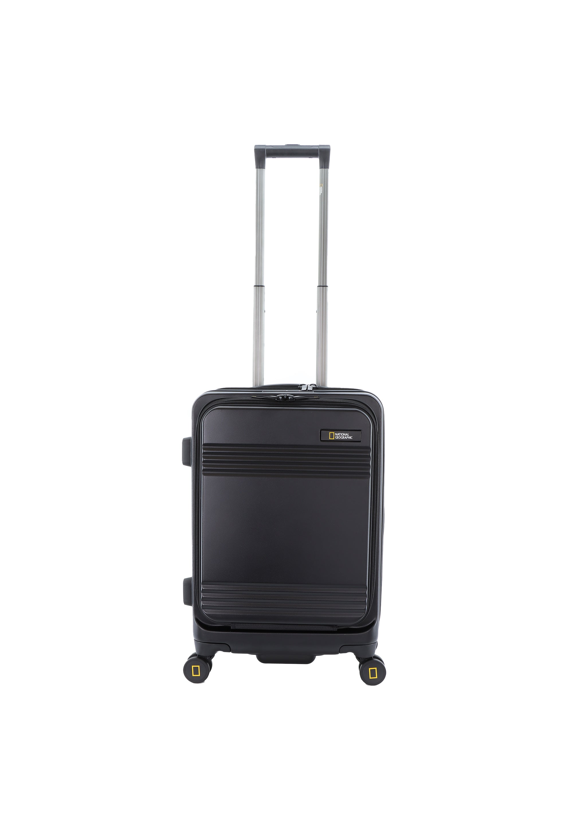 National Geographic - Lodge Handgepäck Hartschalenkoffer / Trolley / Reisekoffer - 55 cm - (Small) - Schwarz