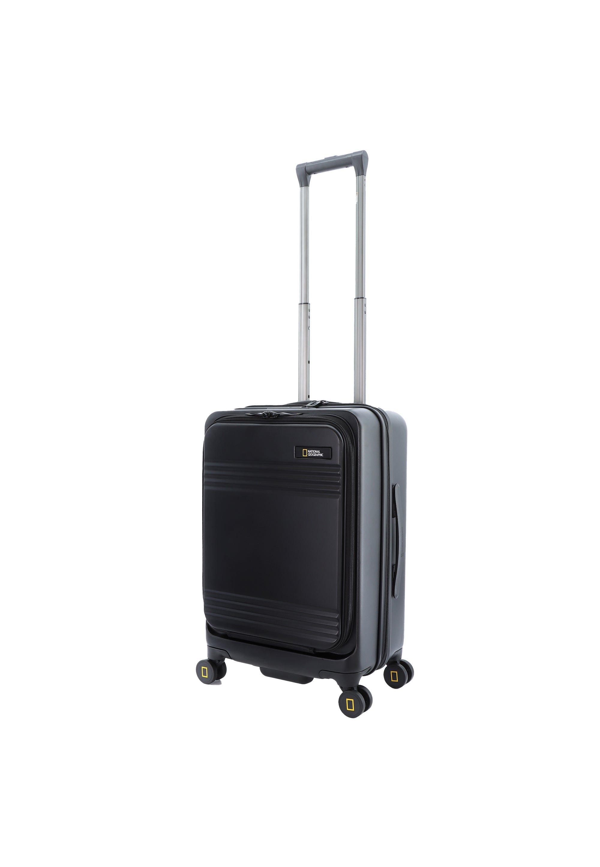National Geographic - Lodge Handgepäck Hartschalenkoffer / Trolley / Reisekoffer - 55 cm - (Small) - Schwarz