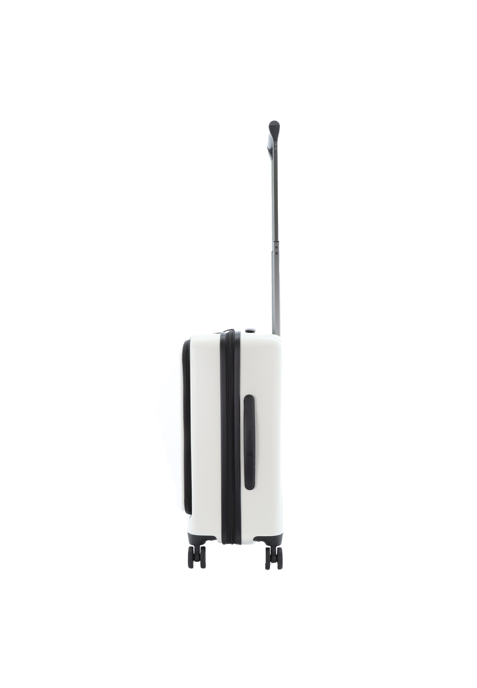 National Geographic - Lodge Handgepäck Hartschalenkoffer / Trolley / Reisekoffer - 55 cm - (Small) - Weiß