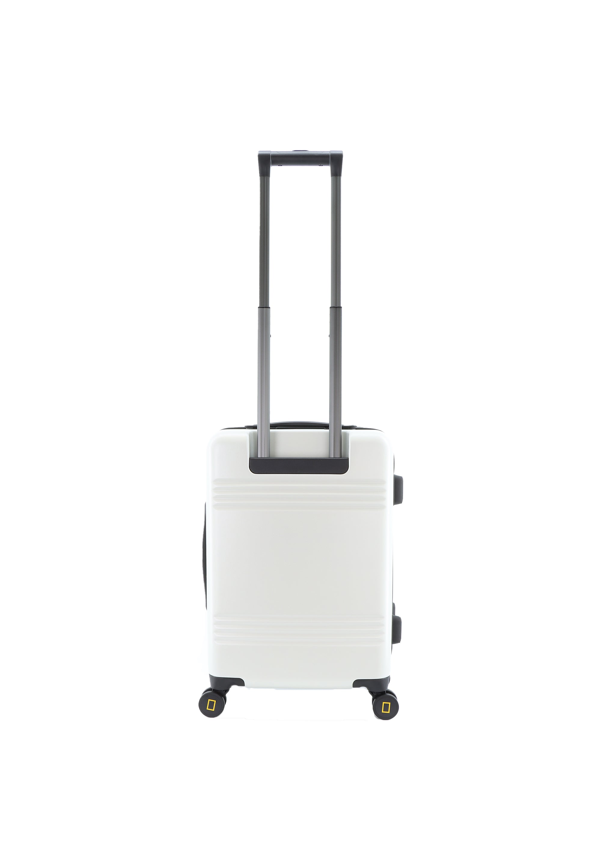 National Geographic - Lodge Handgepäck Hartschalenkoffer / Trolley / Reisekoffer - 55 cm - (Small) - Weiß