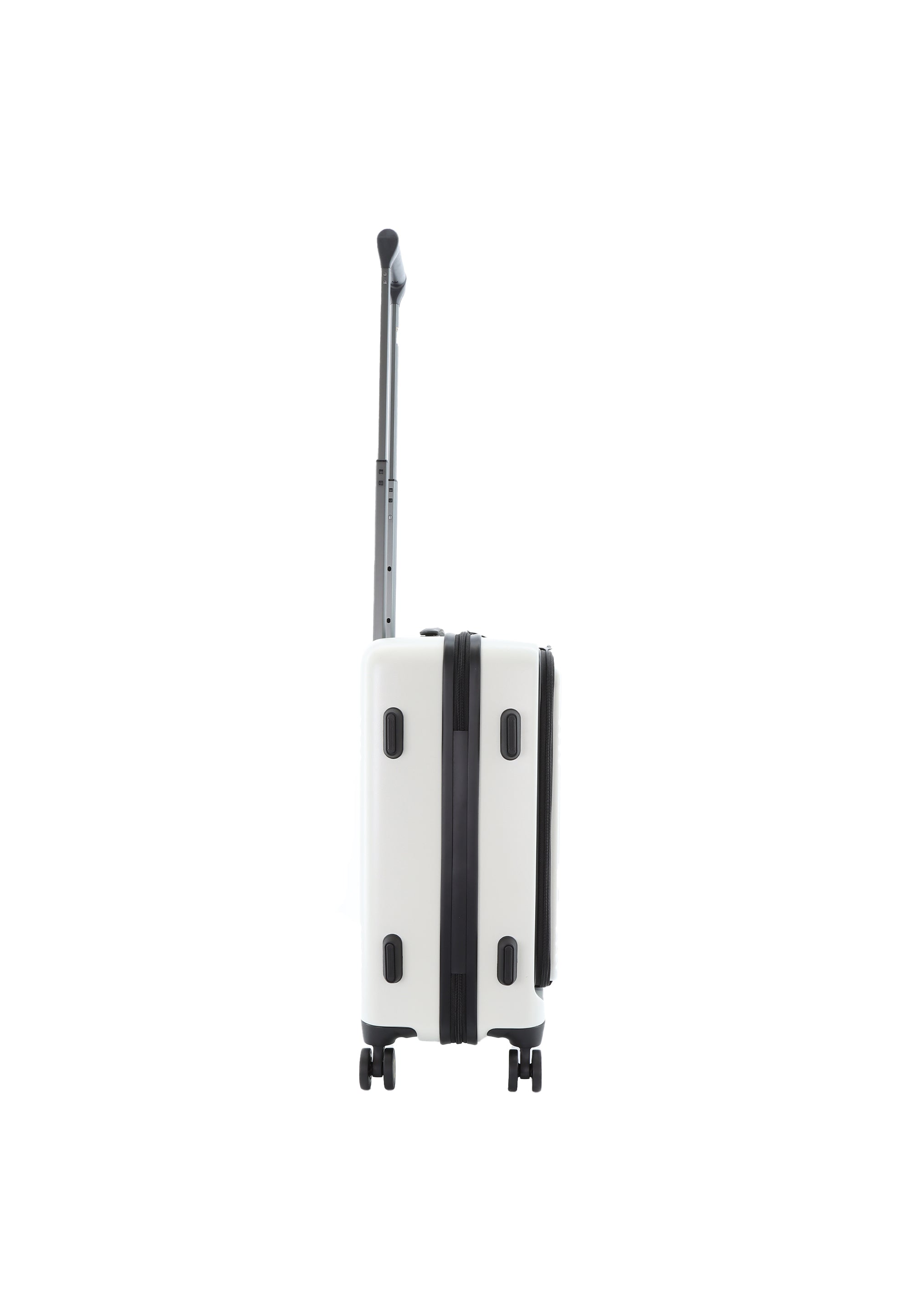 National Geographic - Lodge Handgepäck Hartschalenkoffer / Trolley / Reisekoffer - 55 cm - (Small) - Weiß