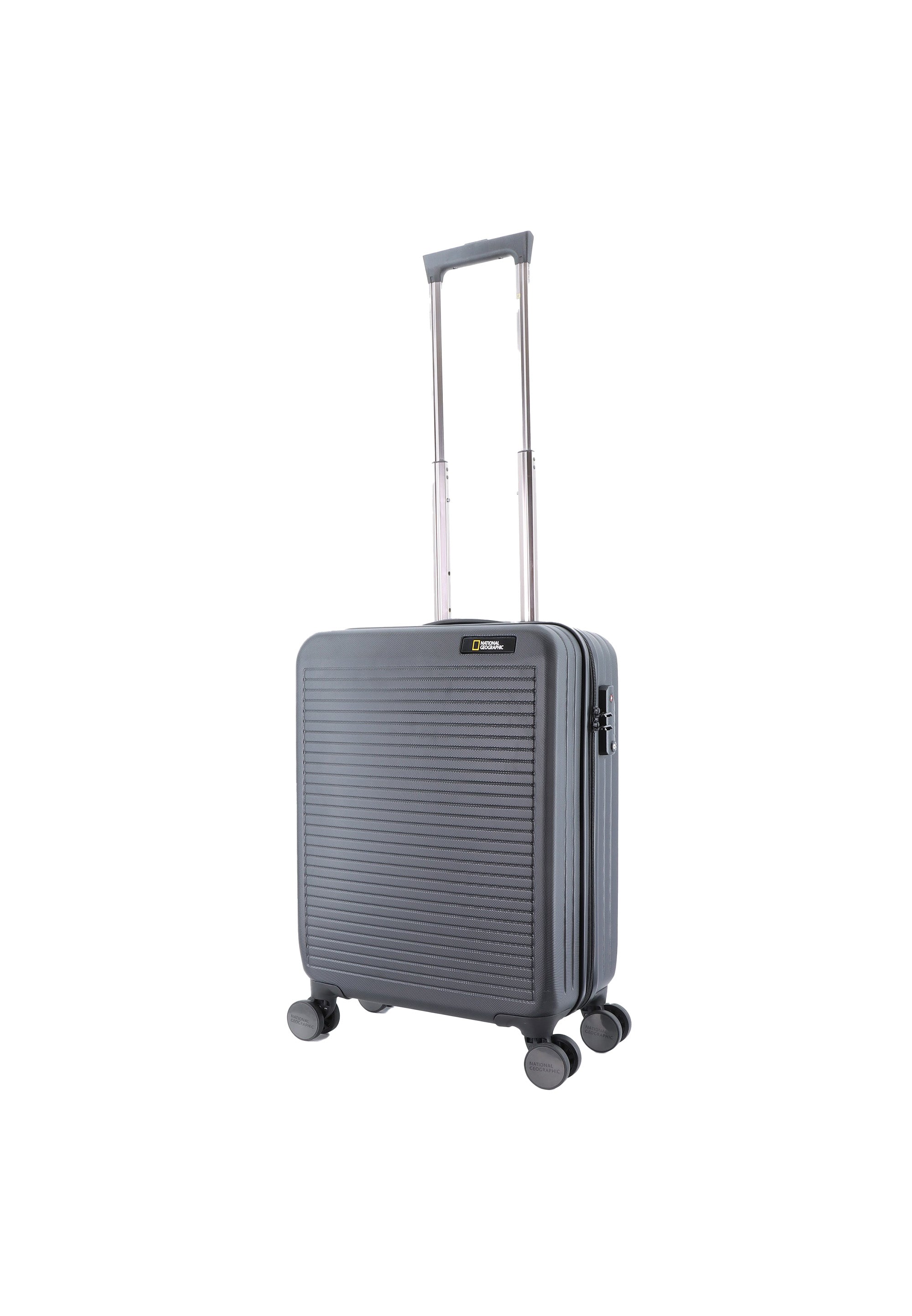 National Geographic - Pulse Handgepäck Hartschalenkoffer / Trolley / Reisekoffer - 56 cm - (Small) - Schwarz