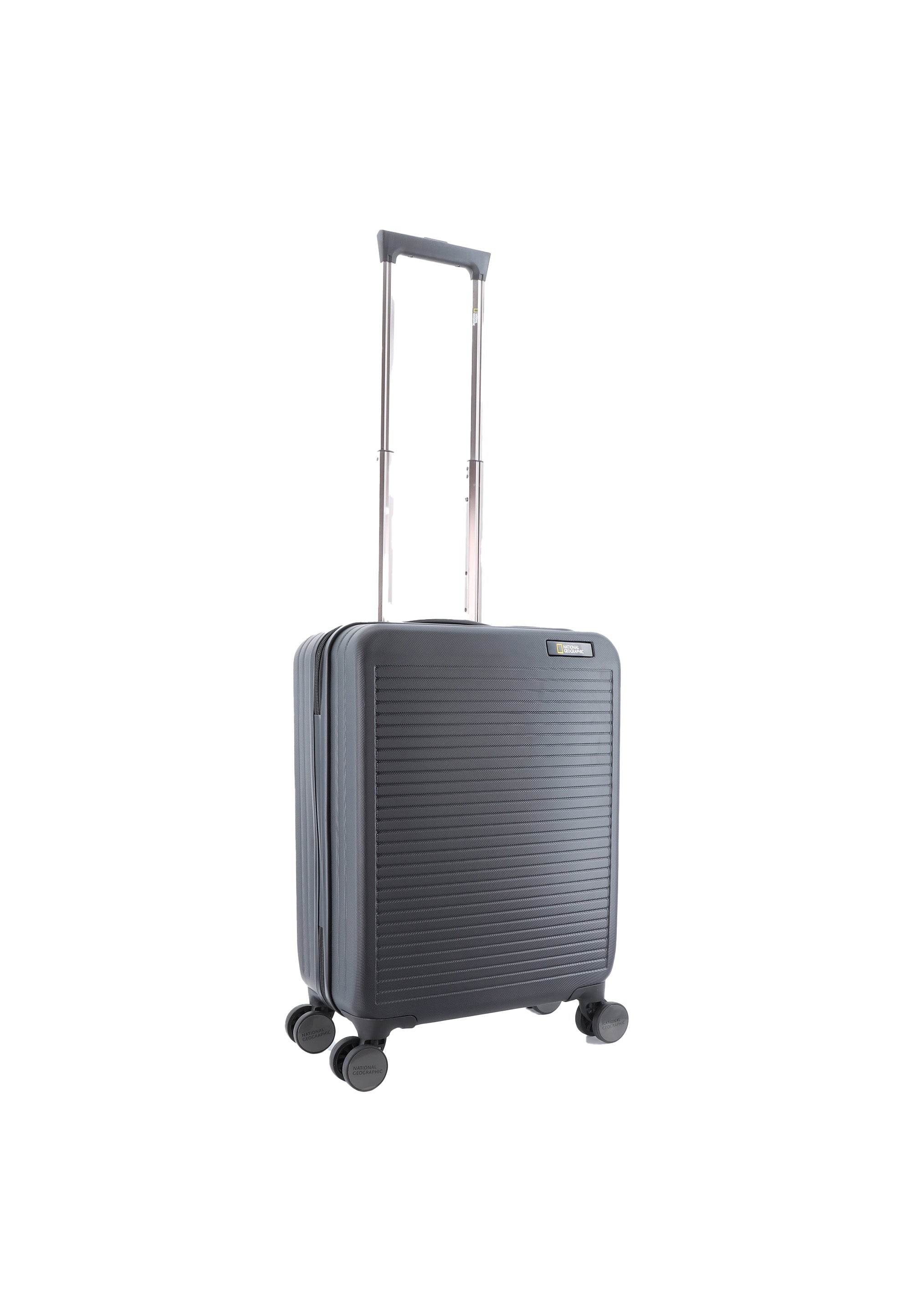 National Geographic - Pulse Handgepäck Hartschalenkoffer / Trolley / Reisekoffer - 56 cm - (Small) - Schwarz