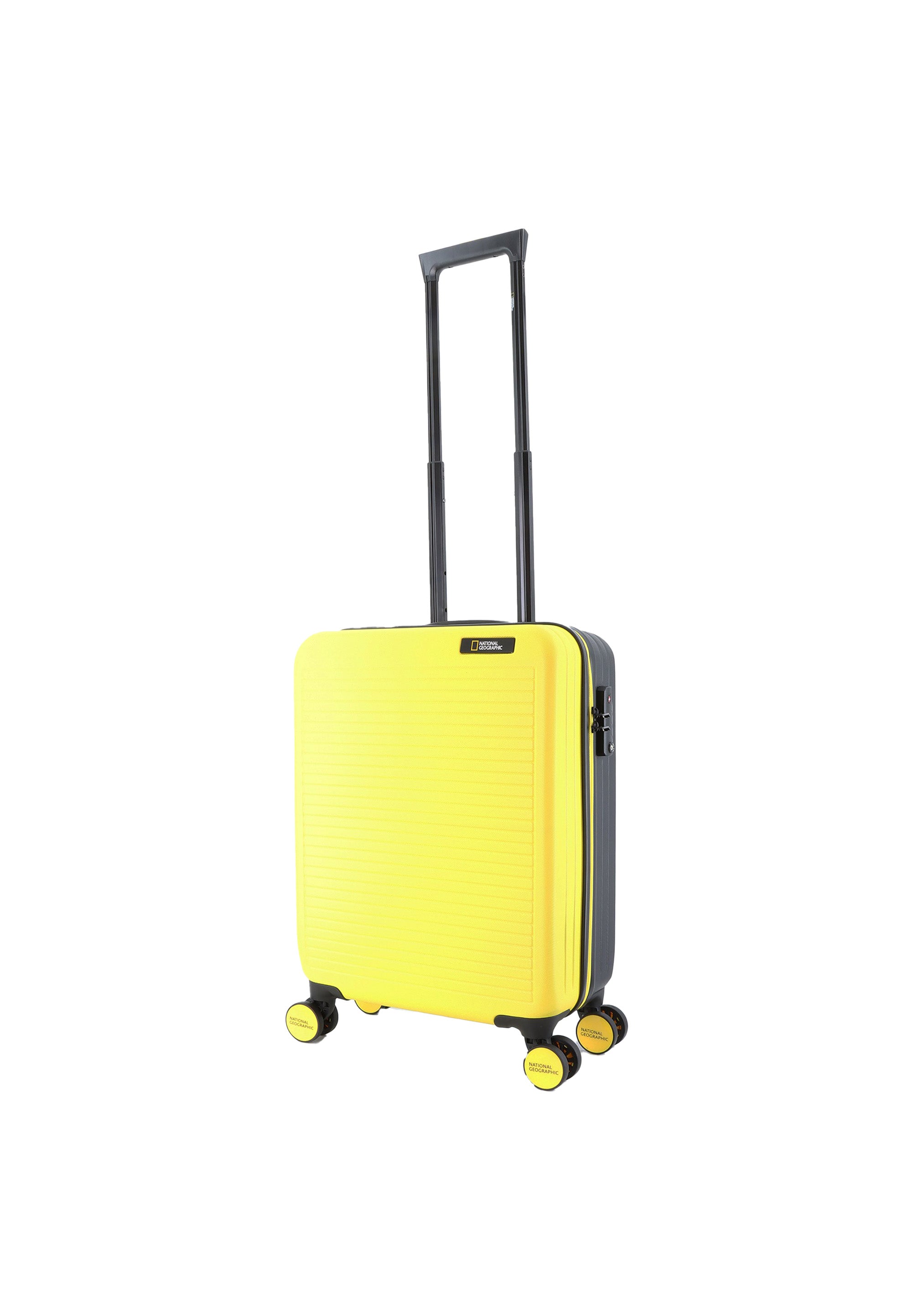 National Geographic - Pulse Handgepäck Hartschalenkoffer / Trolley / Reisekoffer - 56 cm - (Small) - Gelb