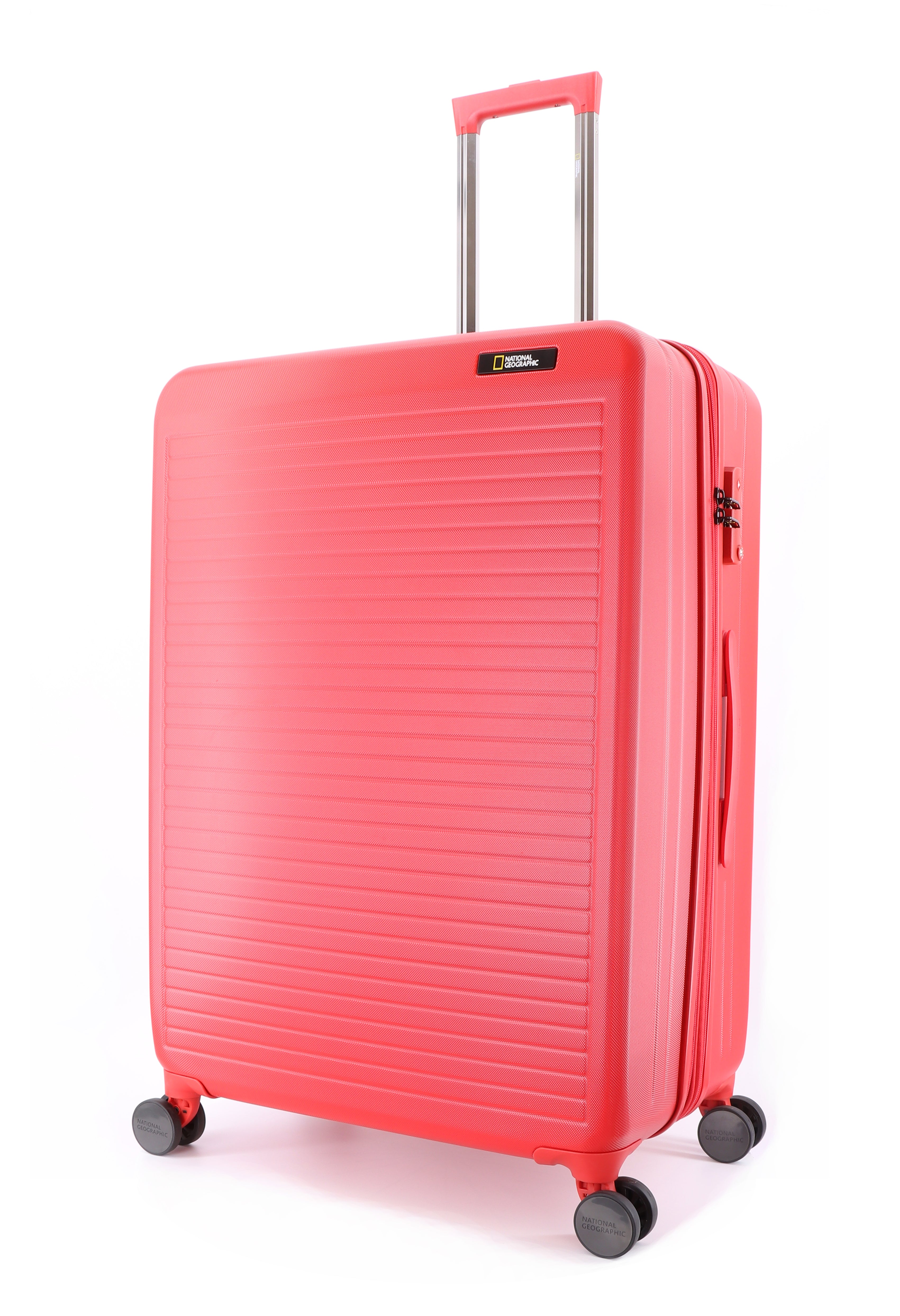 National Geographic - Pulse Hartschalenkoffer / Trolley / Reisekoffer - 78,5 cm - (Large) - Rot