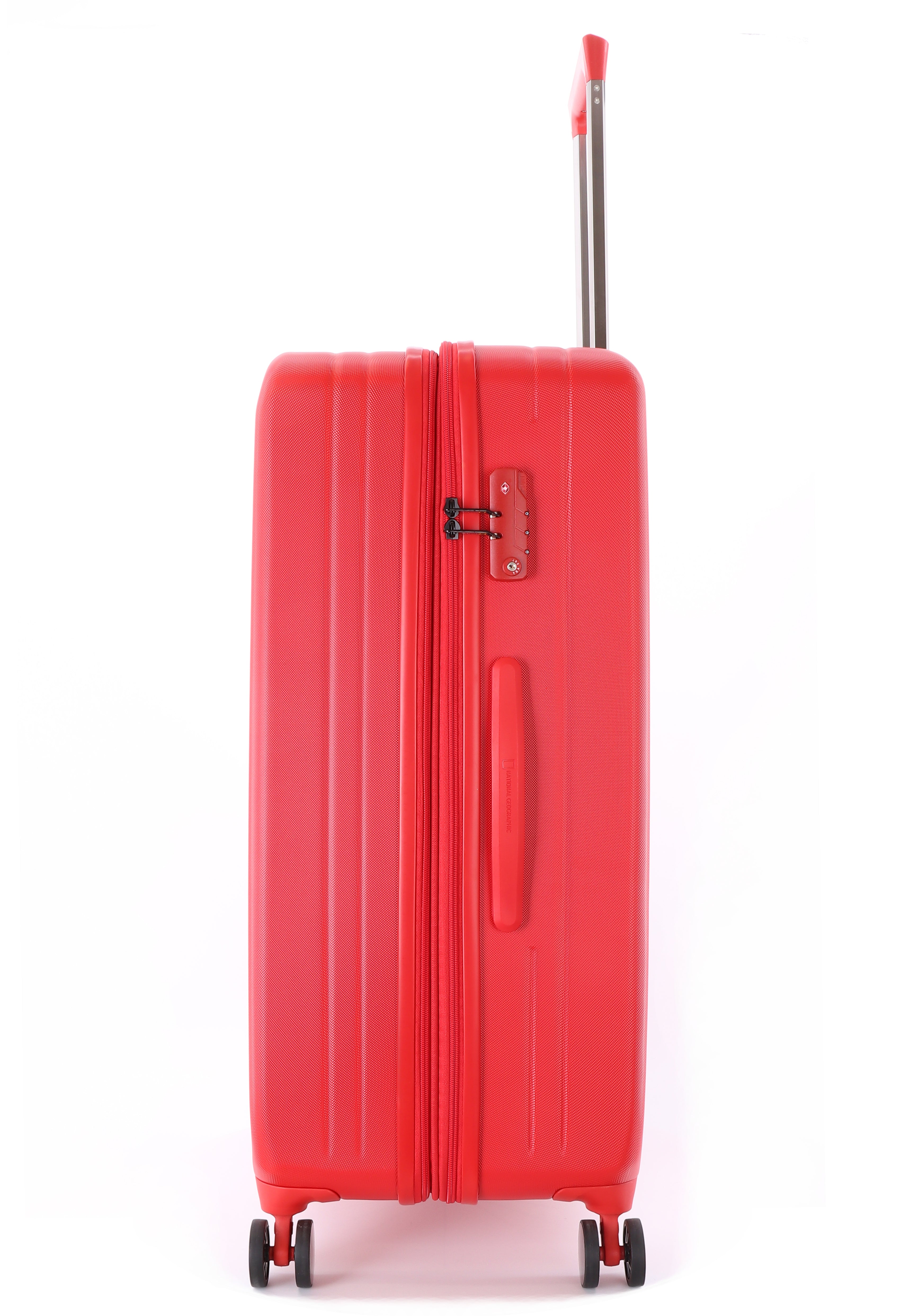 National Geographic - Pulse Hartschalenkoffer / Trolley / Reisekoffer - 78,5 cm - (Large) - Rot