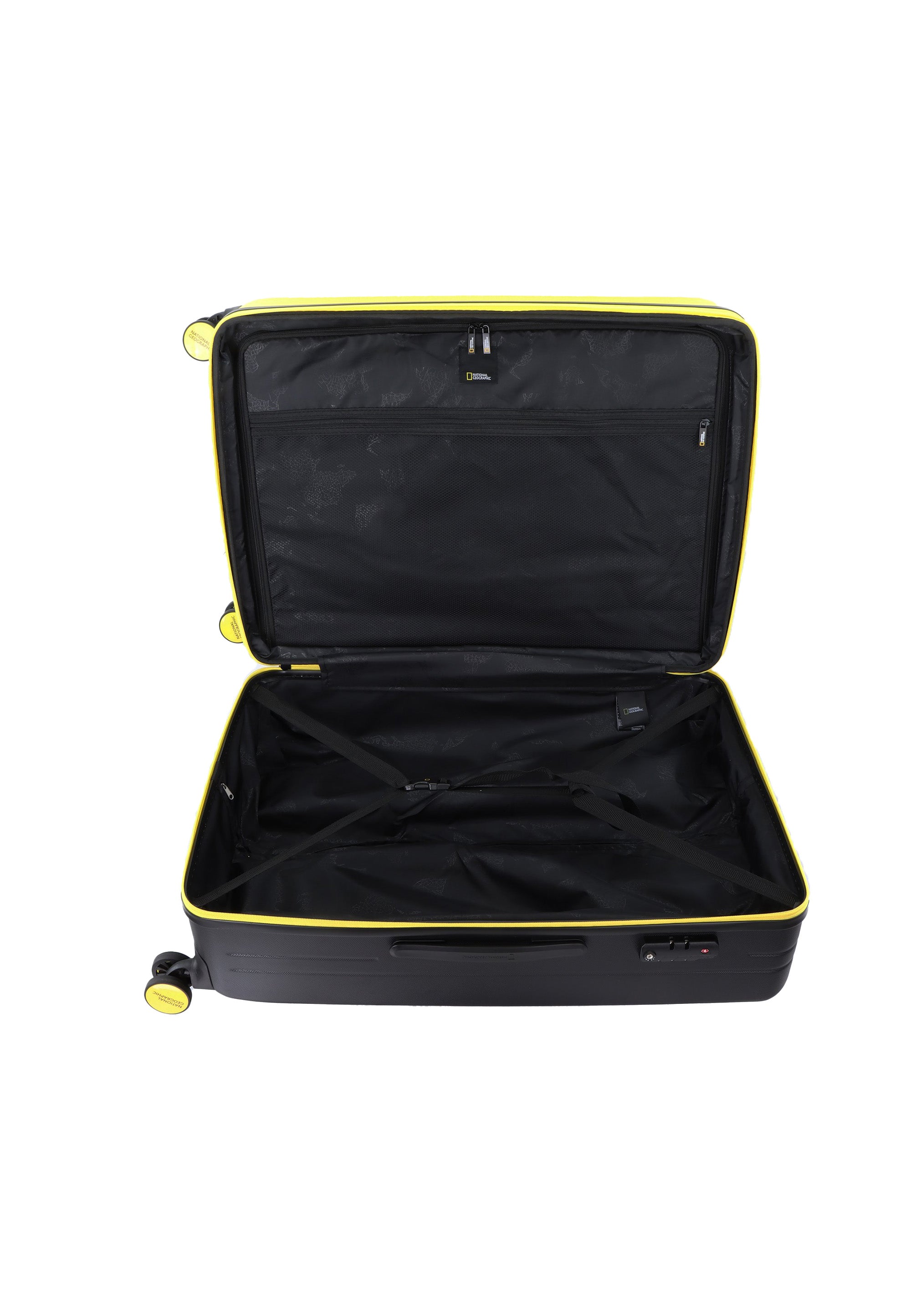 National Geographic - Pulse Hartschalenkoffer / Trolley / Reisekoffer - 78,5 cm - (Large) - Gelb
