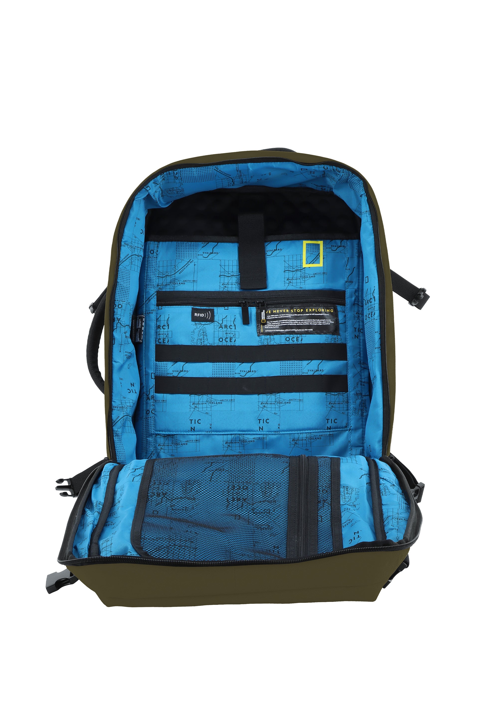 National Geographic - Ocean Rucksack / Laptop-Rucksack - 29,7L - Khaki