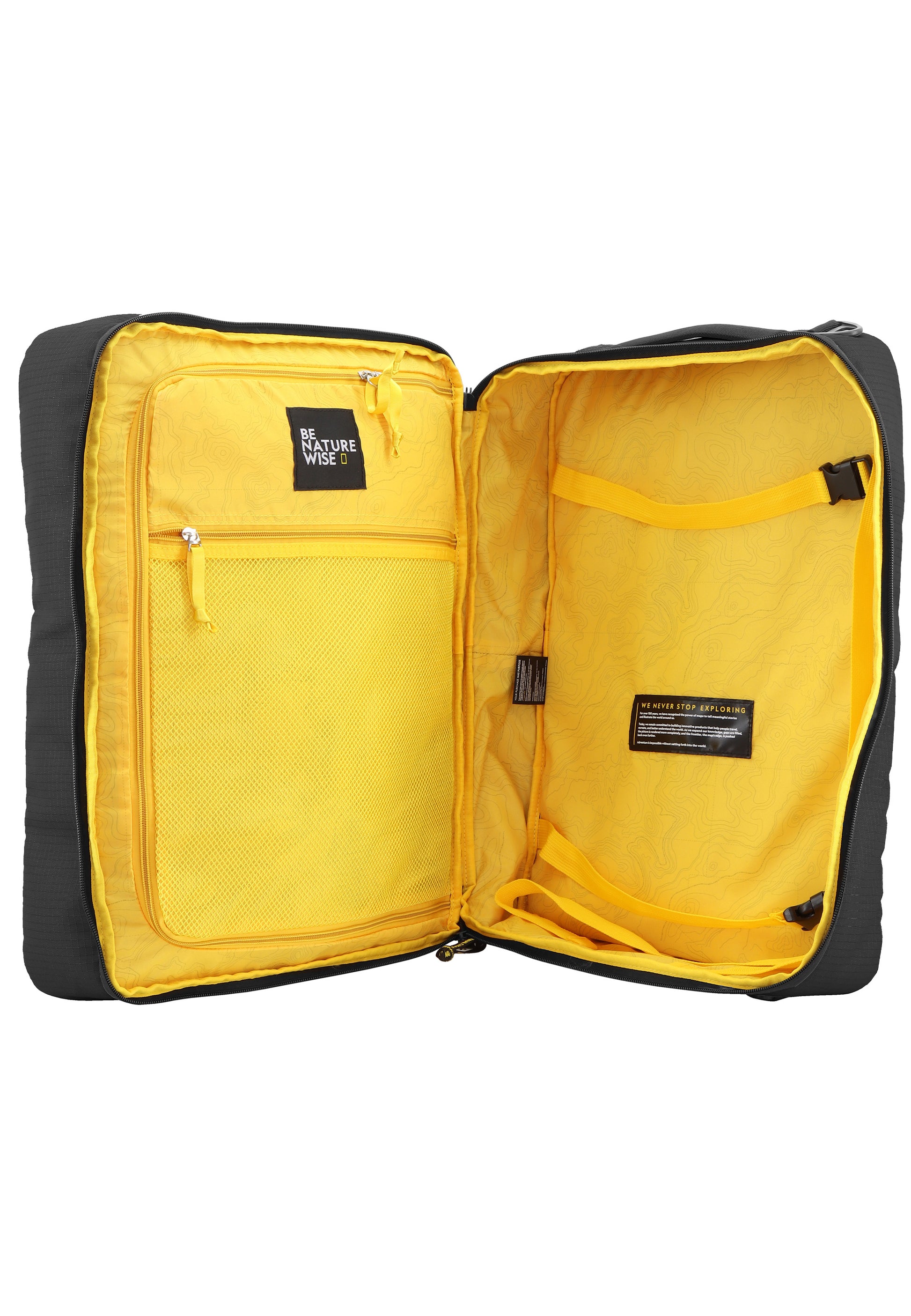 National Geographic - Explorer III Aktentasche / Laptop-Aktentasche / Rucksack / Laptop-Rucksack / Schultertasche - 36L - Schwarz