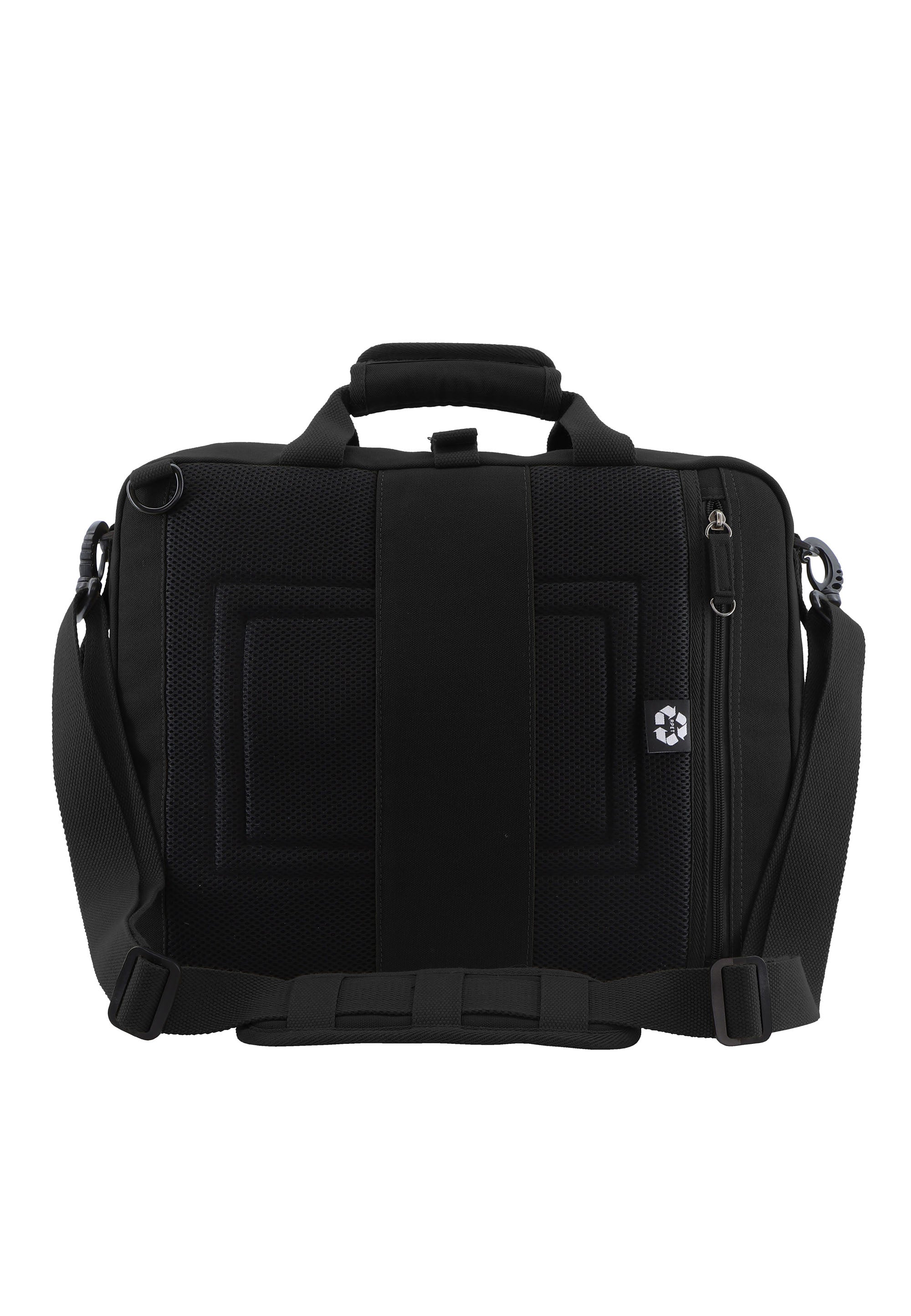 National Geographic - Milestone 3 Wege Rucksack / Laptop-Rucksack / Umhängetasche - 20,9L - Schwarz