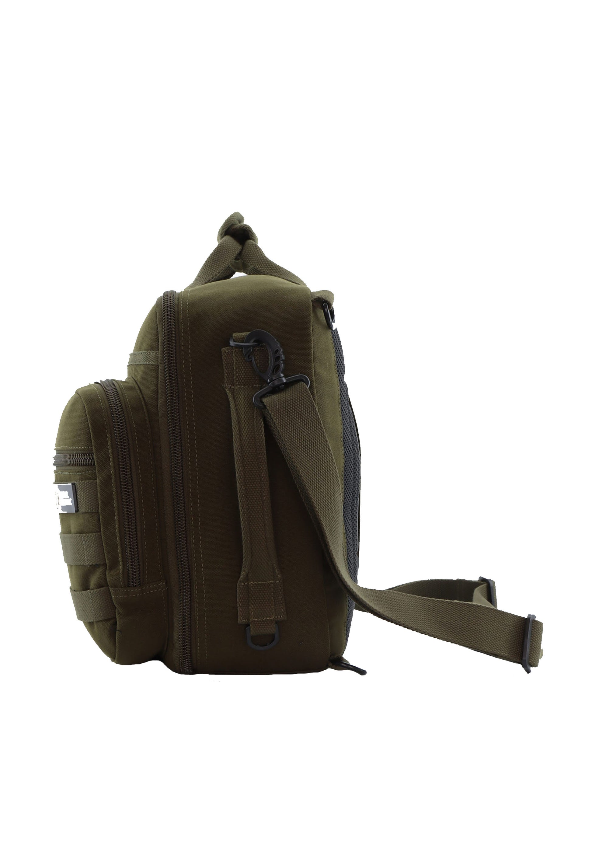 National Geographic - Milestone 3 Wege Rucksack / Laptop-Rucksack / Umhängetasche - 20,9L - Khaki