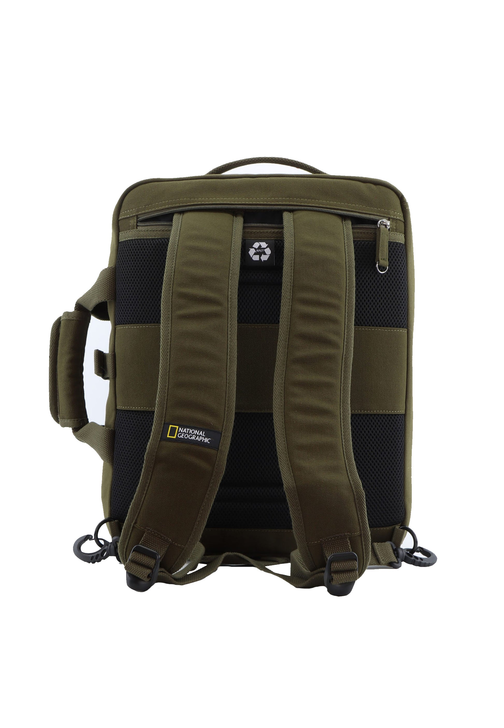 National Geographic - Milestone 3 Wege Rucksack / Laptop-Rucksack / Umhängetasche - 20,9L - Khaki