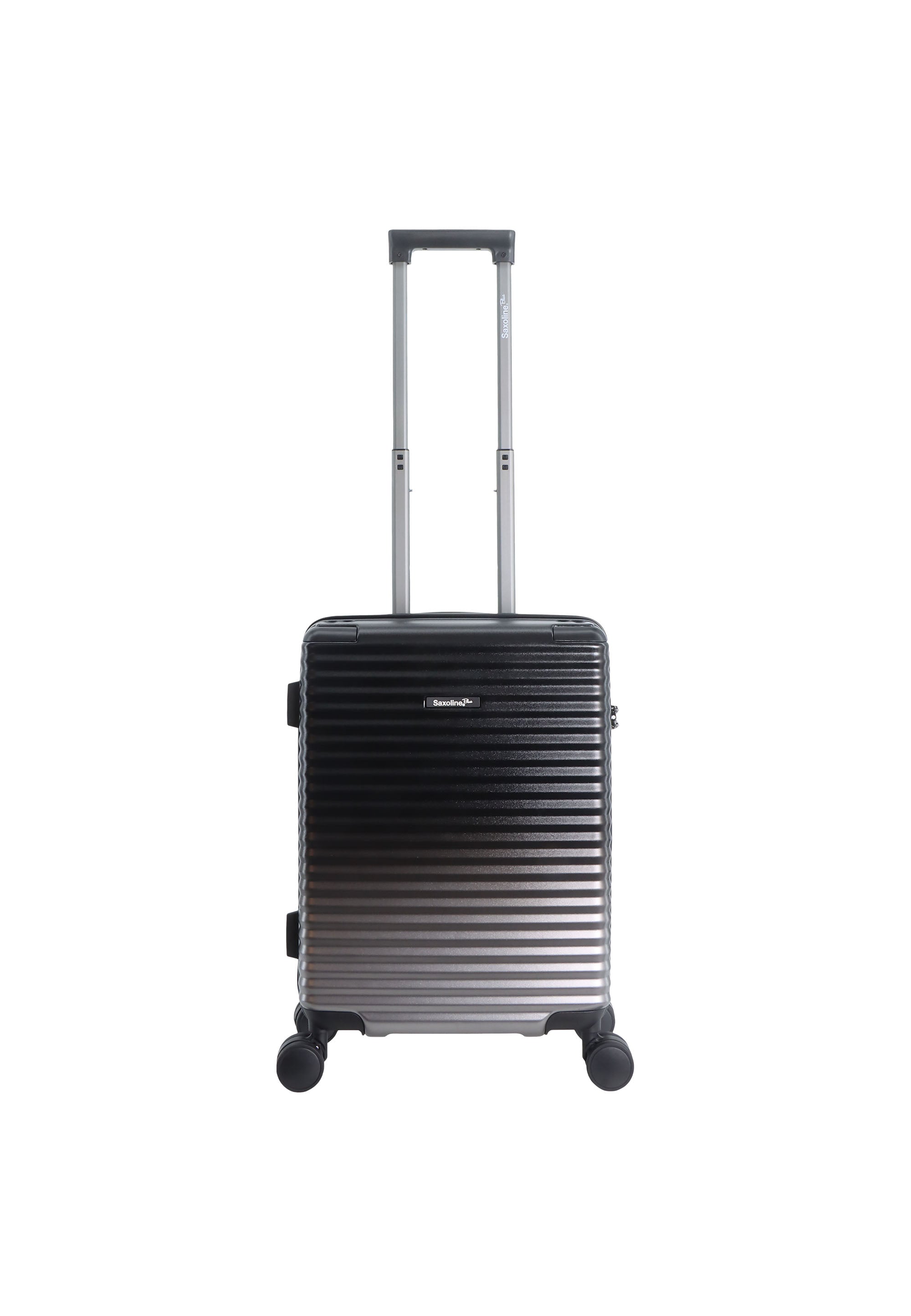 Saxaoline Blue Elite Hartschalenkoffer set / Trolley set / Reiskoffer set - (S/M/L) Schwarz