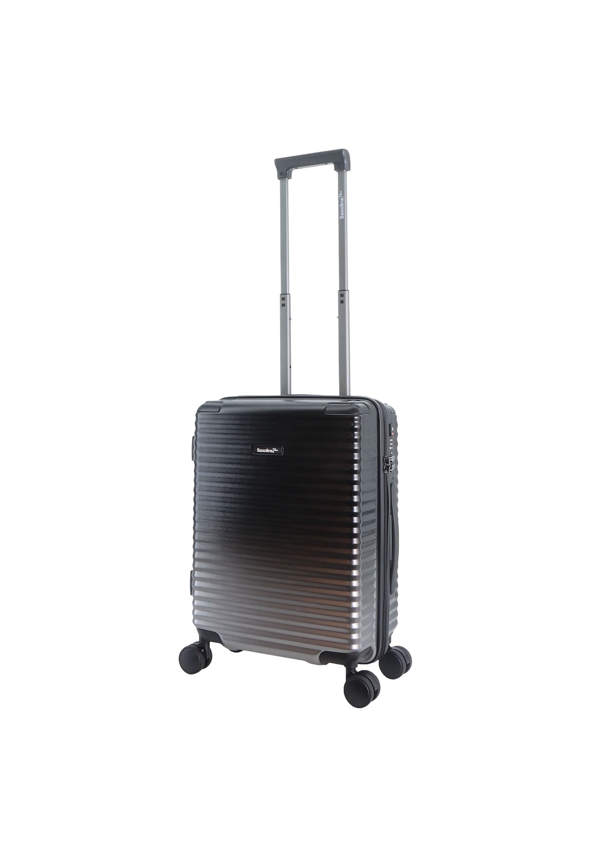 Saxaoline Blue Elite Handgepäck Hartschalenkoffer / Trolley / Reiskoffer - (Small) Schwarz