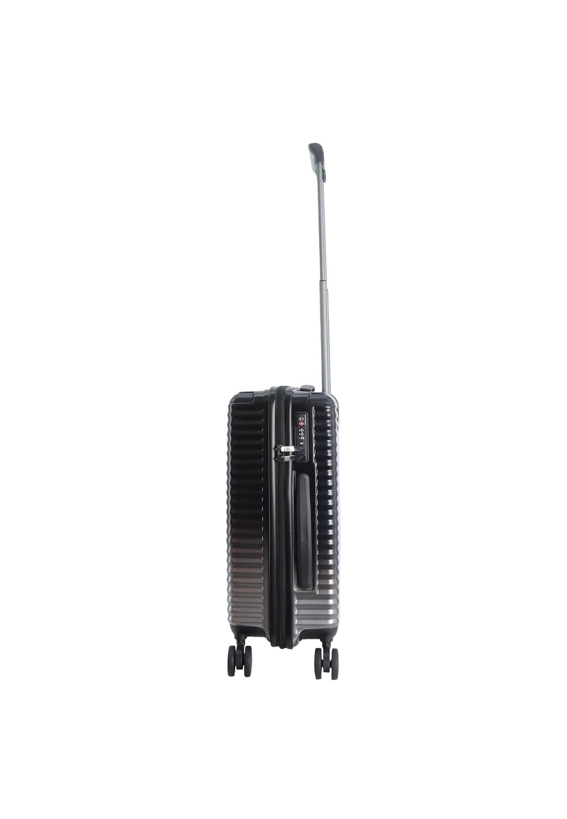 Saxoline Blue Elite Handgepäck Hartschalenkoffer / Trolley / Reiskoffer - (Small) Schwarz