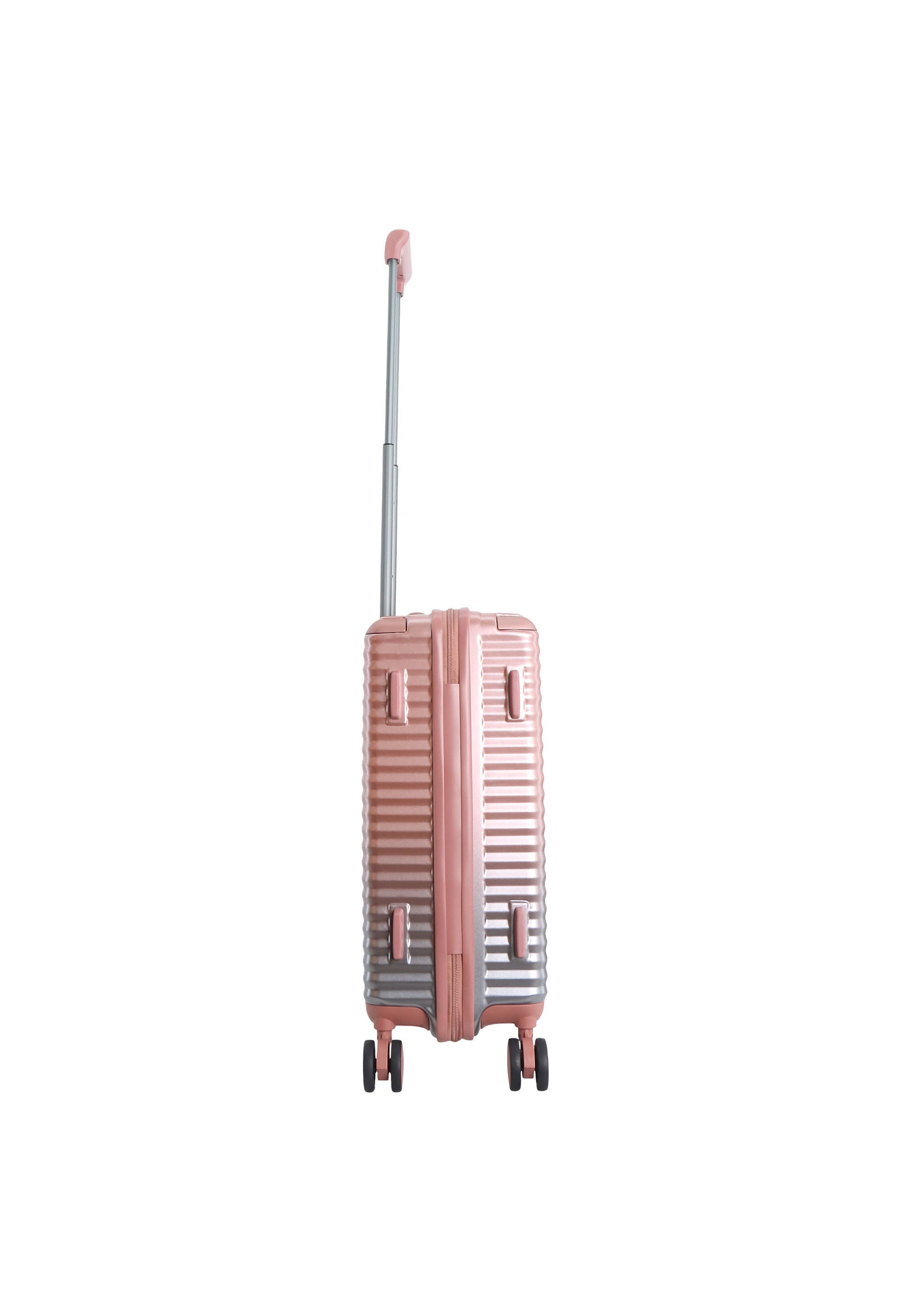 Saxoline Blue Elite Handgepäck Hartschalenkoffer / Trolley / Reiskoffer - (Small) Rosa