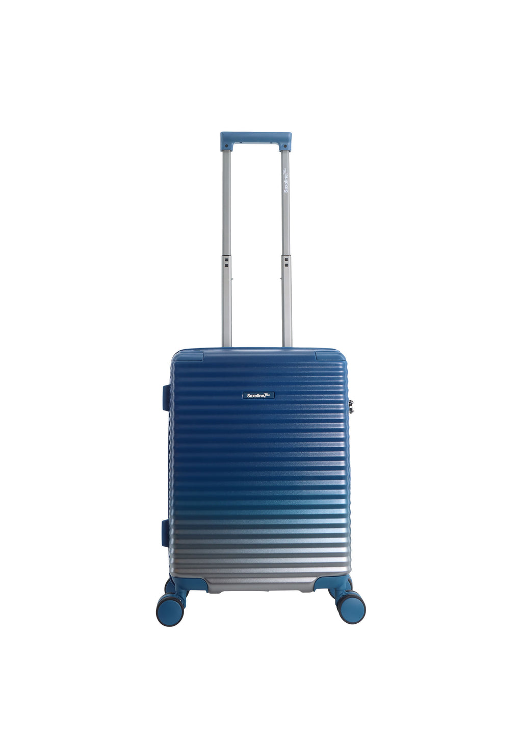 Saxoline Blue Elite Hartschalenkoffer set / Trolley set / Reiskoffer set - (S/M/L) Blau