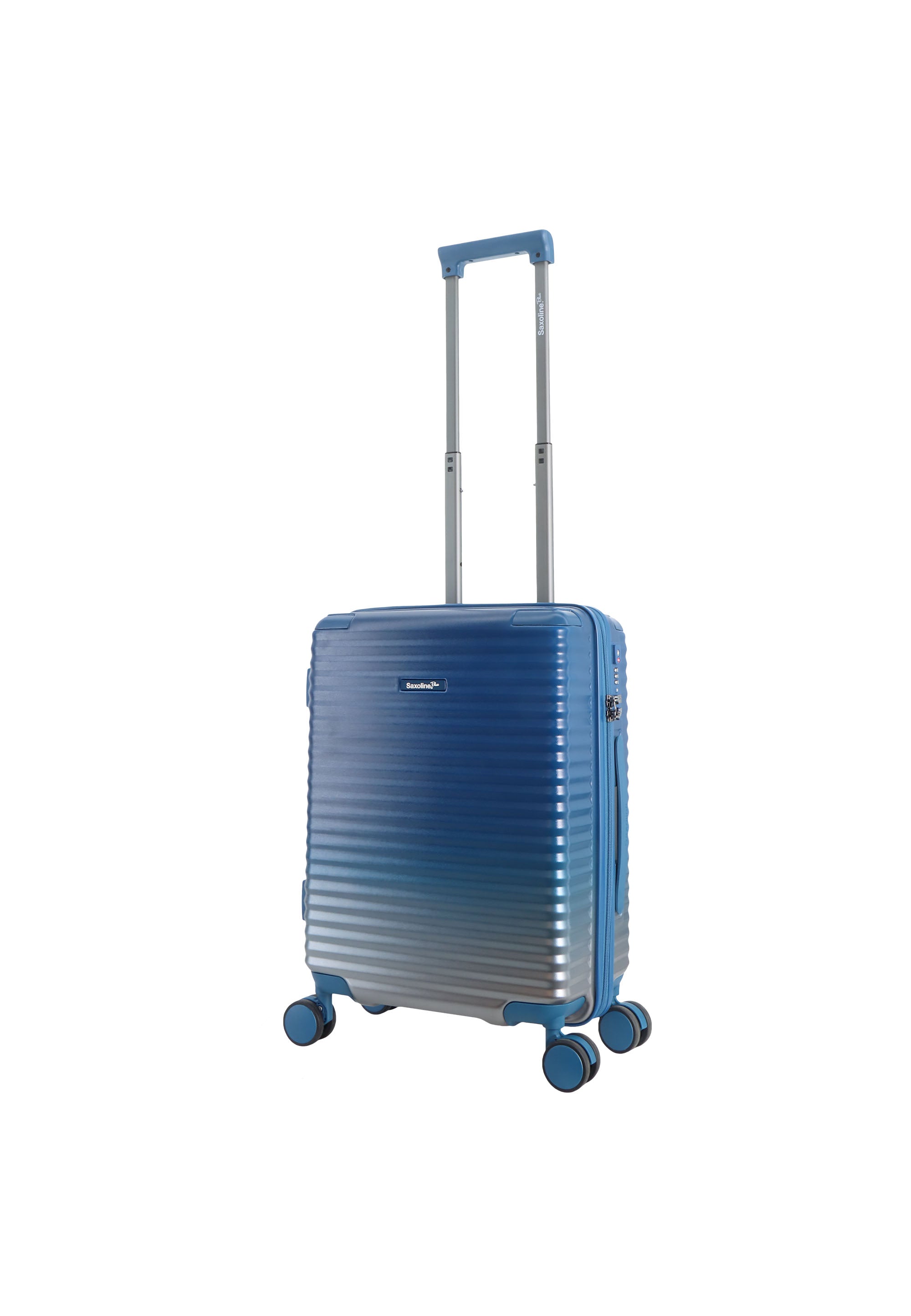 Saxaoline Blue Elite Handgepäck Hartschalenkoffer / Trolley / Reiskoffer - (Small) Blau