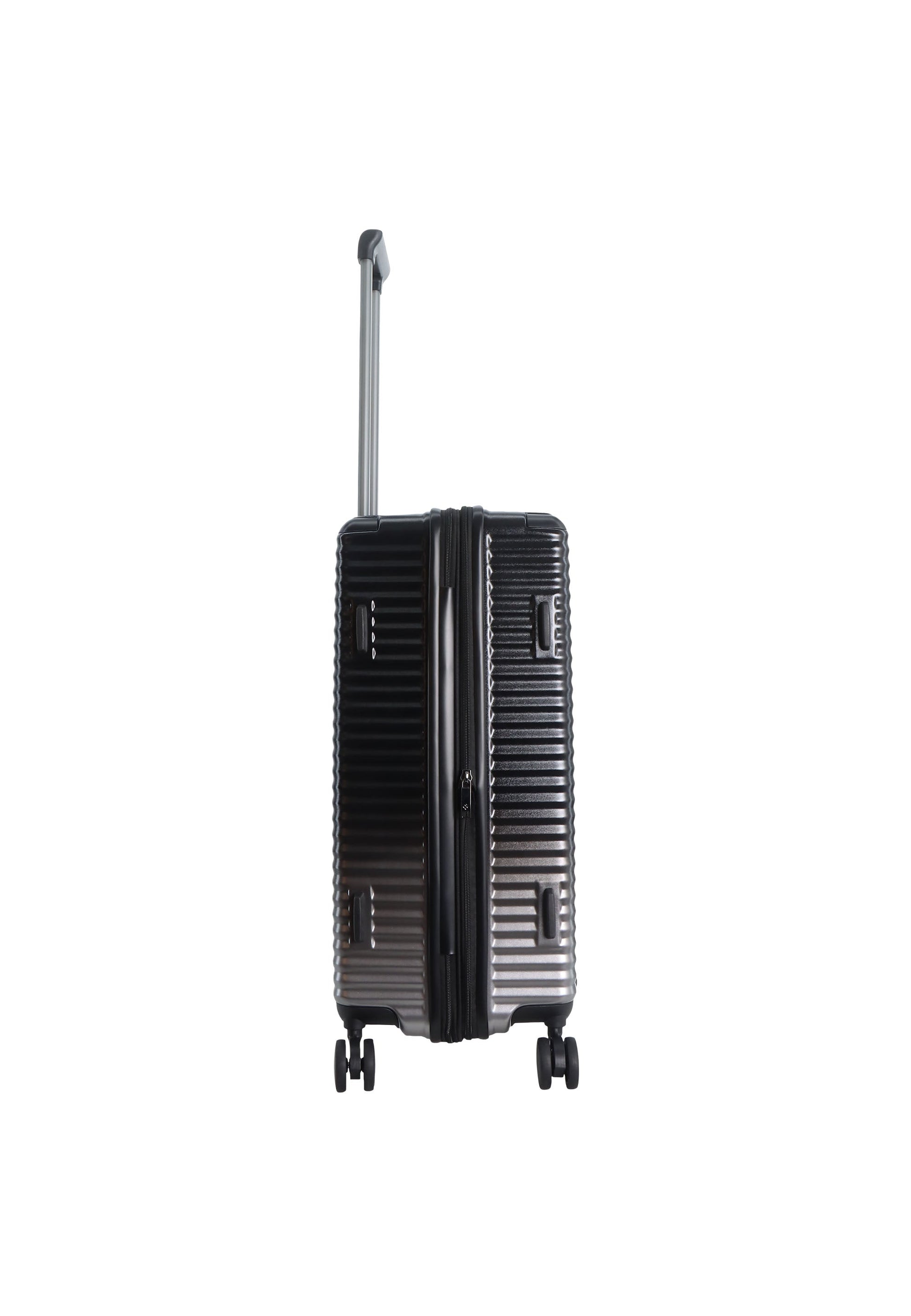 Saxoline Blue Elite Hartschalenkoffer / Trolley / Reiskoffer - (Medium) Schwarz