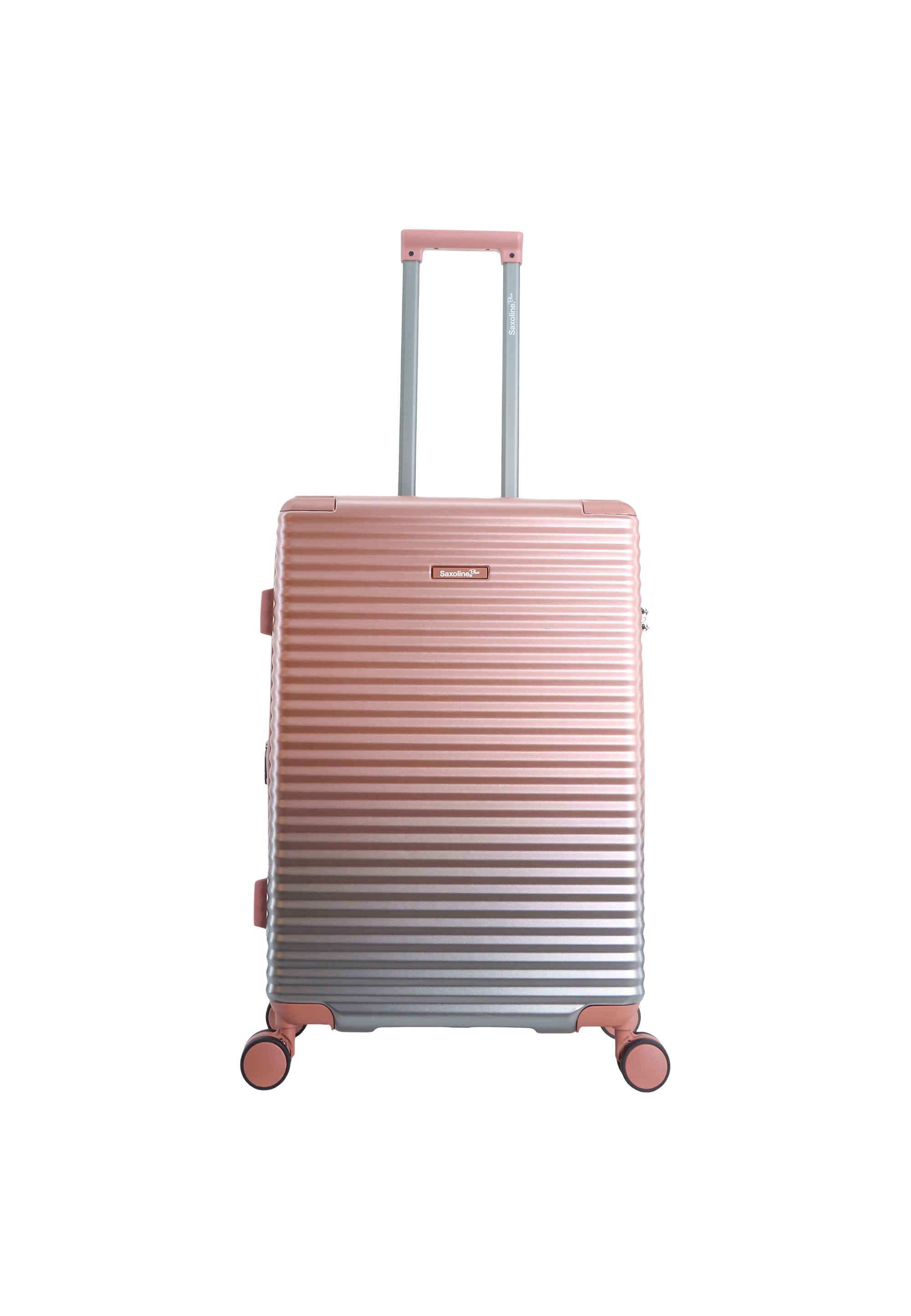 Saxaoline Blue Elite Hartschalenkoffer set / Trolley set / Reiskoffer set - (S/M/L) Rosa