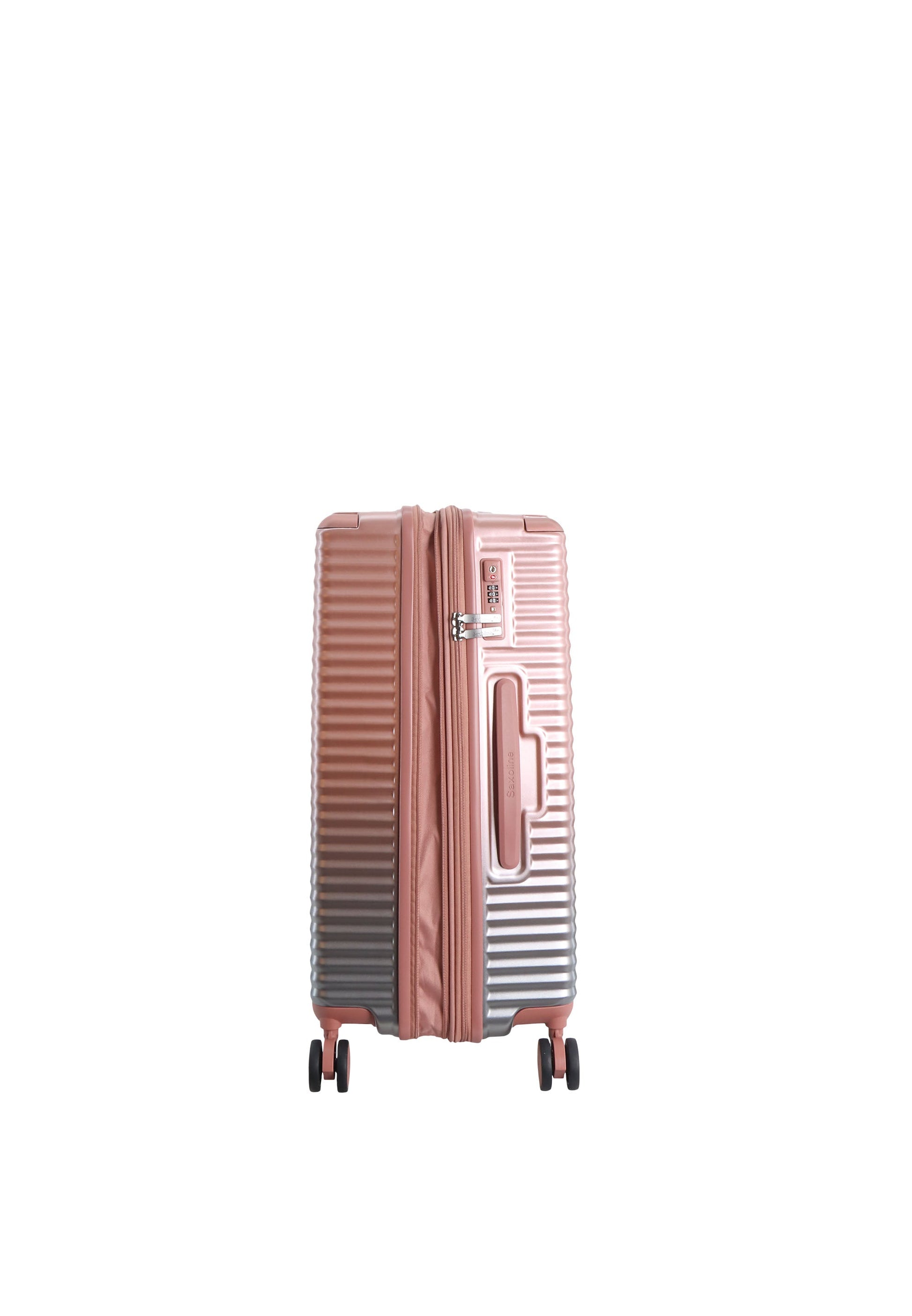 Saxoline Blue Elite Hartschalenkoffer / Trolley / Reiskoffer - (Medium) Rosa