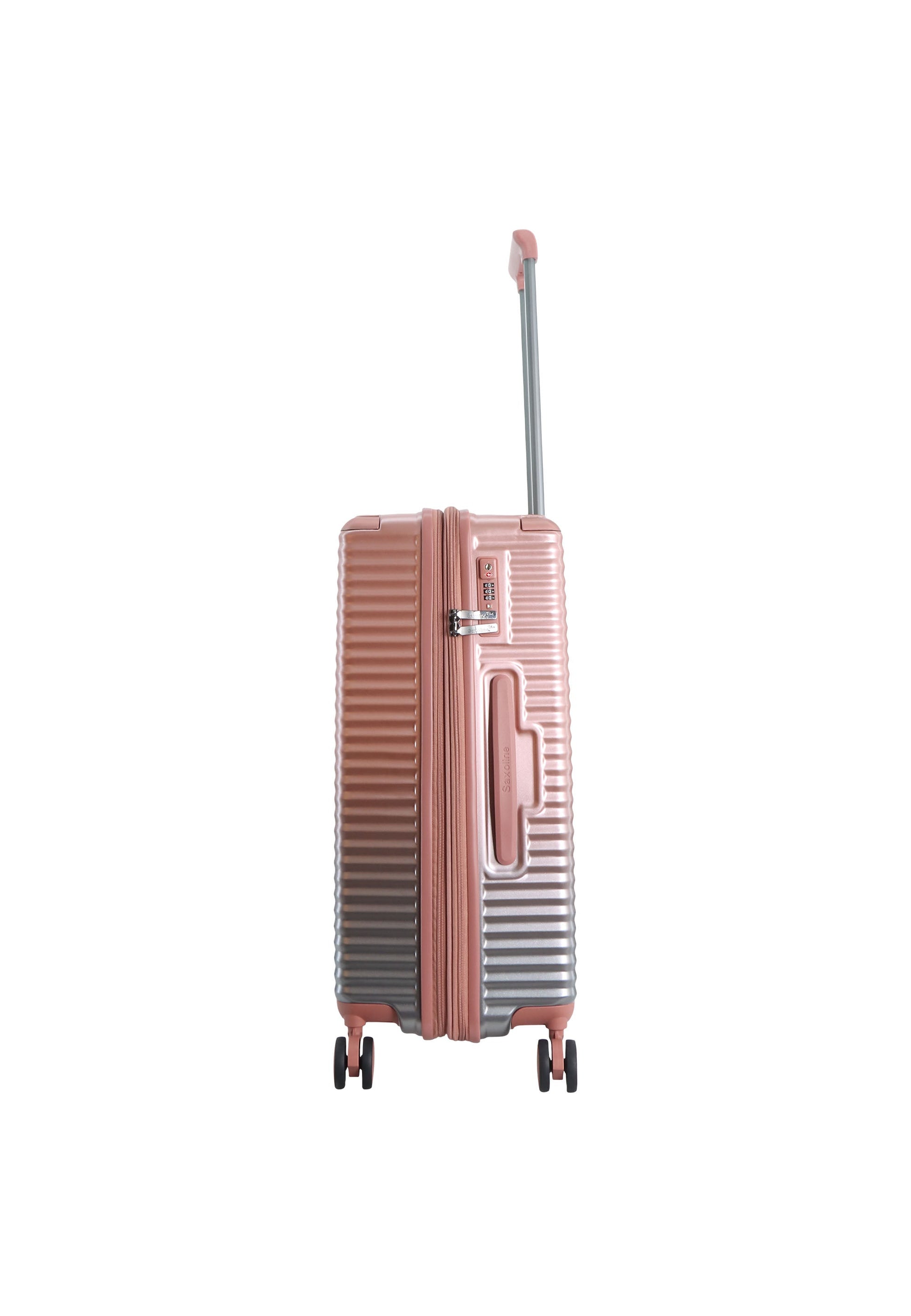 Saxoline Blue Elite Hartschalenkoffer / Trolley / Reiskoffer - (Medium) Rosa